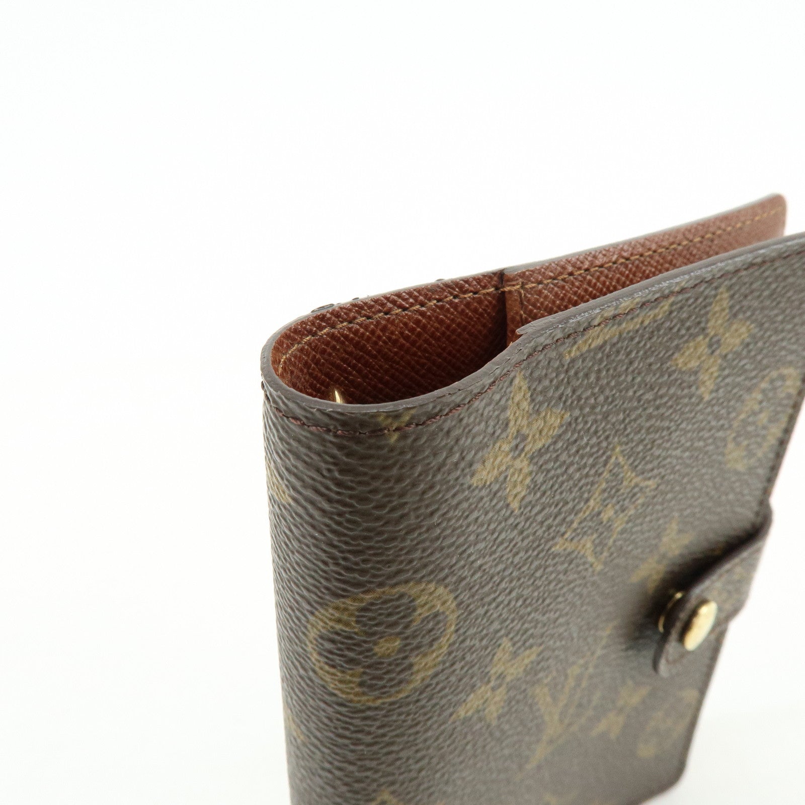 Louis Vuitton Monogram Agenda PM Planner Cover Brown R20005