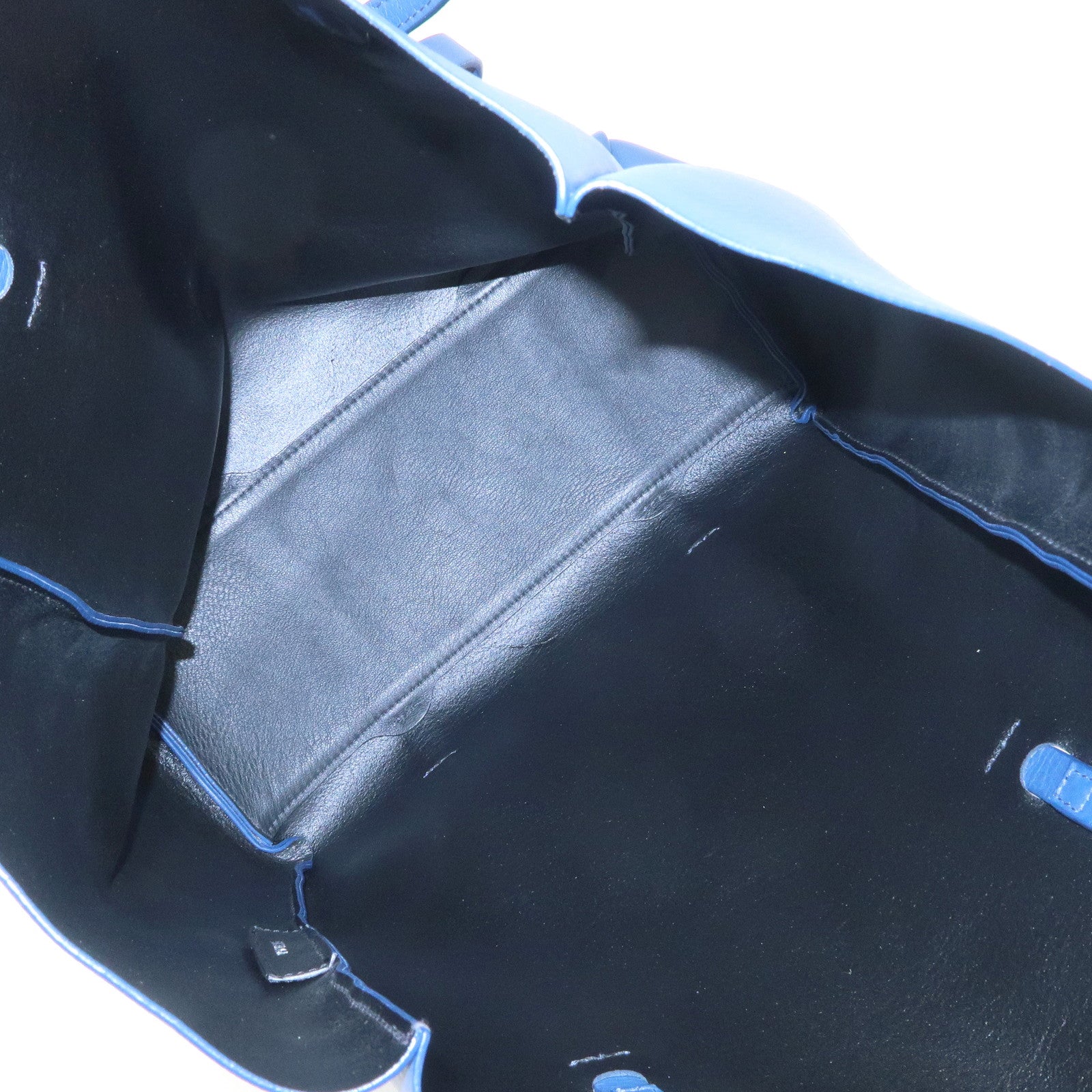 BALENCIAGA Everyday S Tote Bag Shoulder Bag Blue 475199