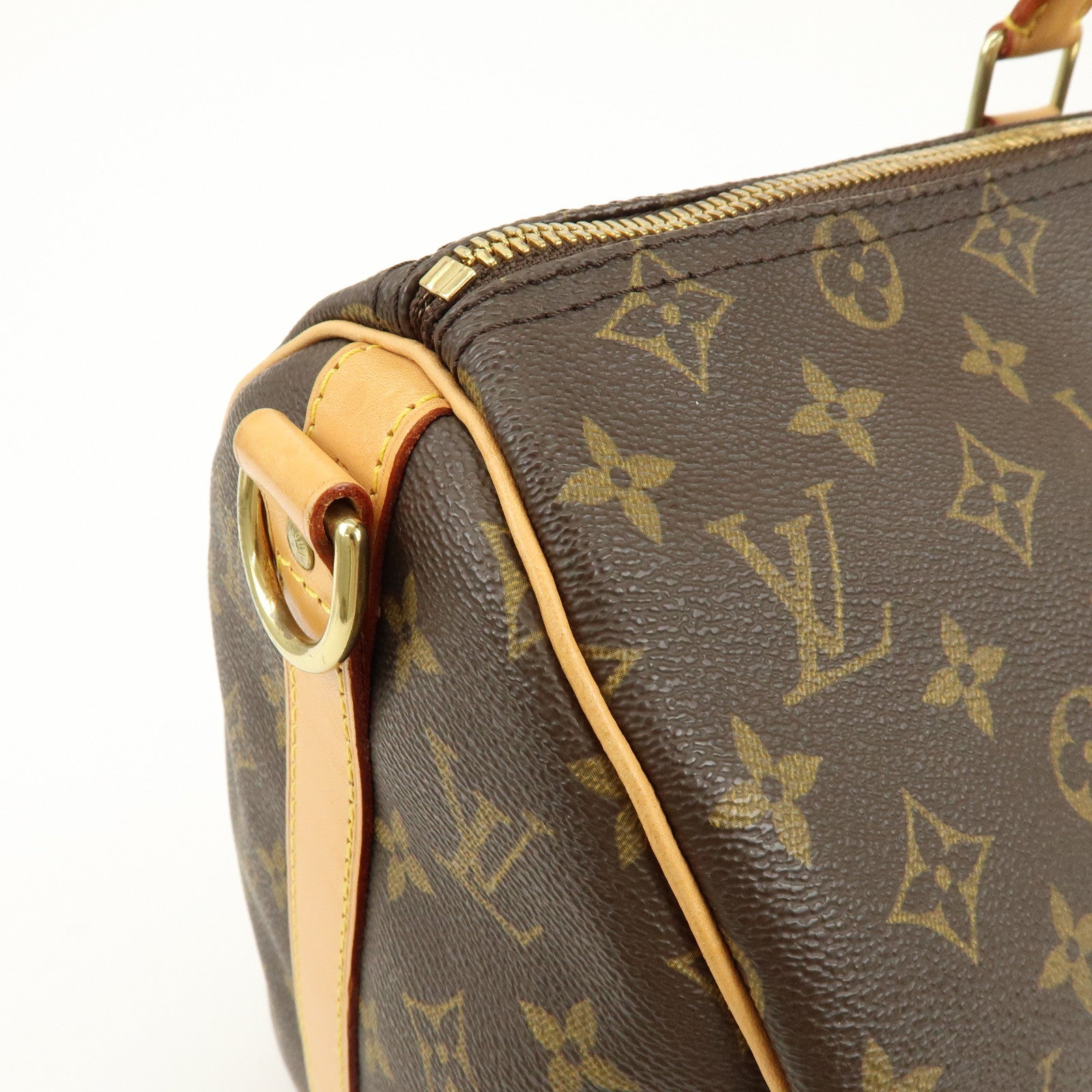 Louis Vuitton Monogram Keep All Bandouliere 45 Boston Bag M41418