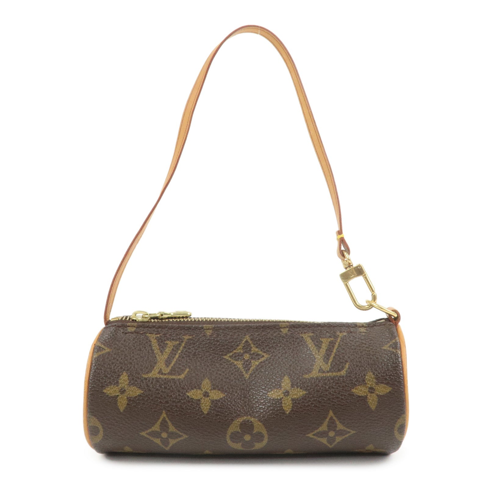 Louis Vuitton Monogram Mini Pouch for Papillon Bag Brown
