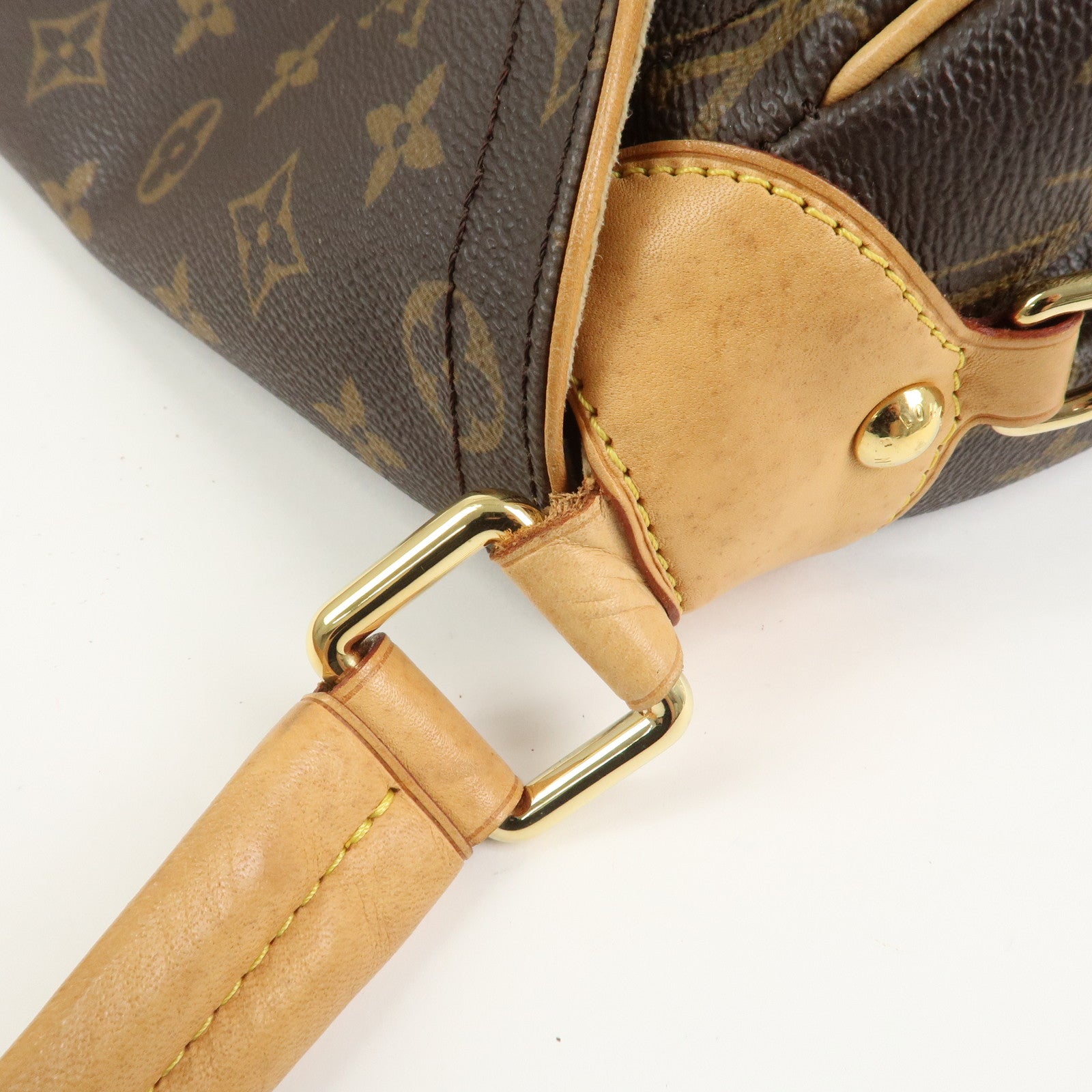 Louis Vuitton Monogram Beverly MM Shoulder Bag Brown M40121