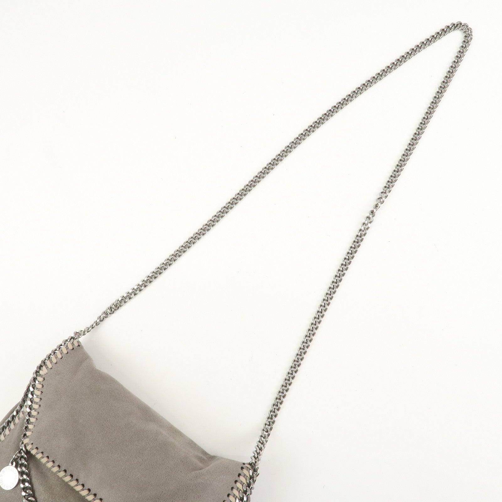 STELLA MCCARTNEY Falabella Mini Shoulder Bag Grey