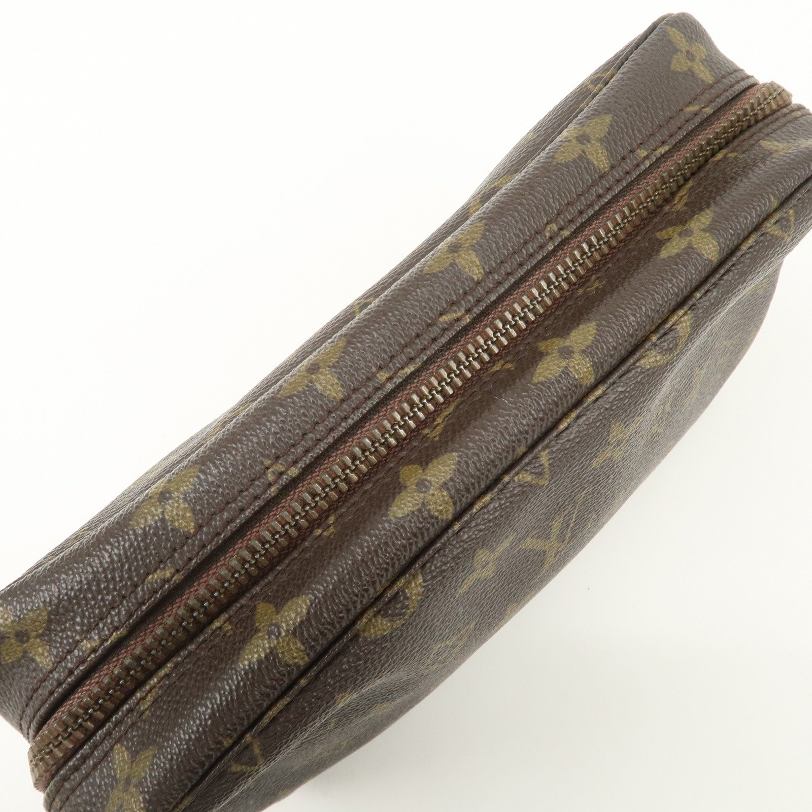 Louis Vuitton Monogram Trousse Toilette 23 Pouch Brown M47524