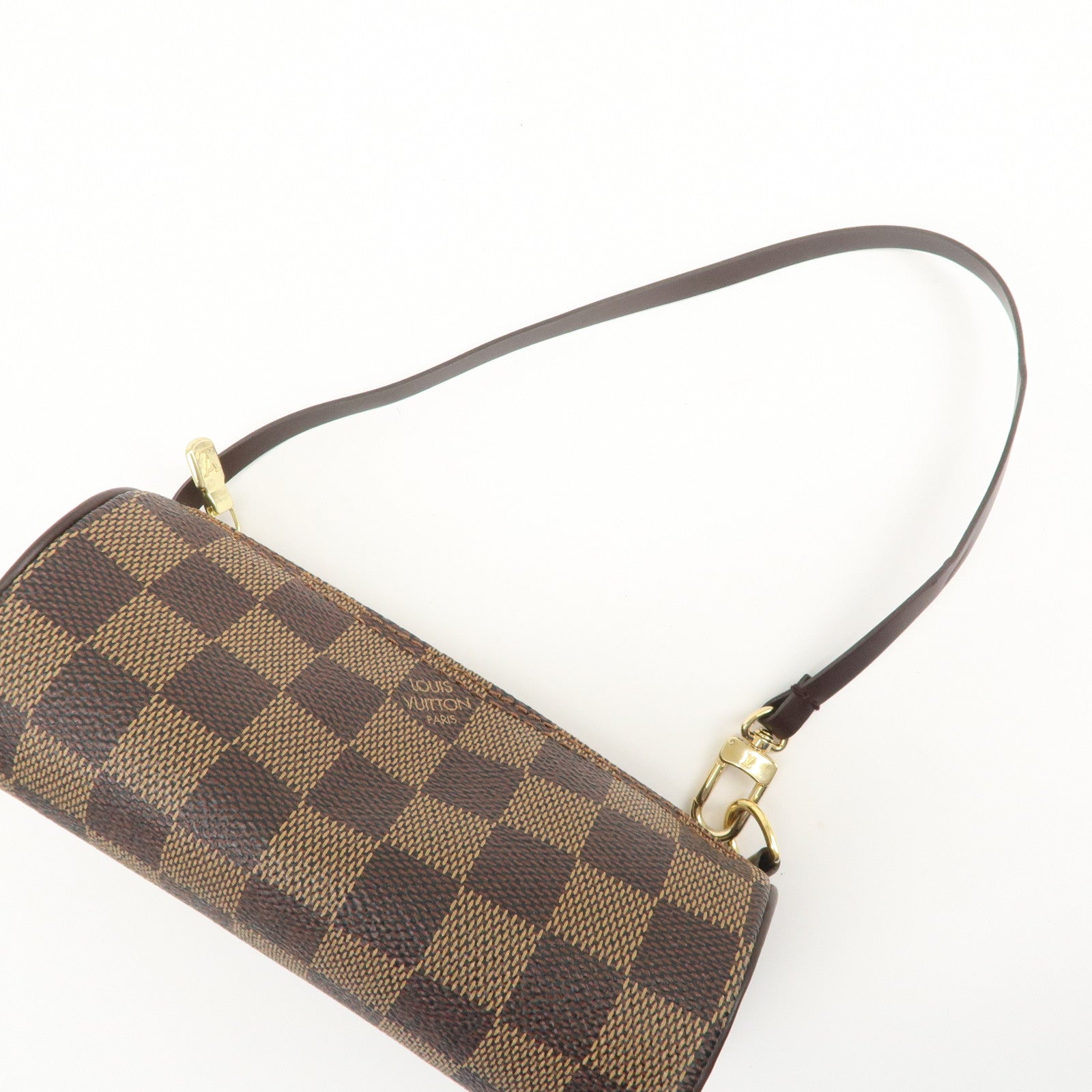 Louis Vuitton Damier Mini Pouch for Papillon Bag Damier Ebene