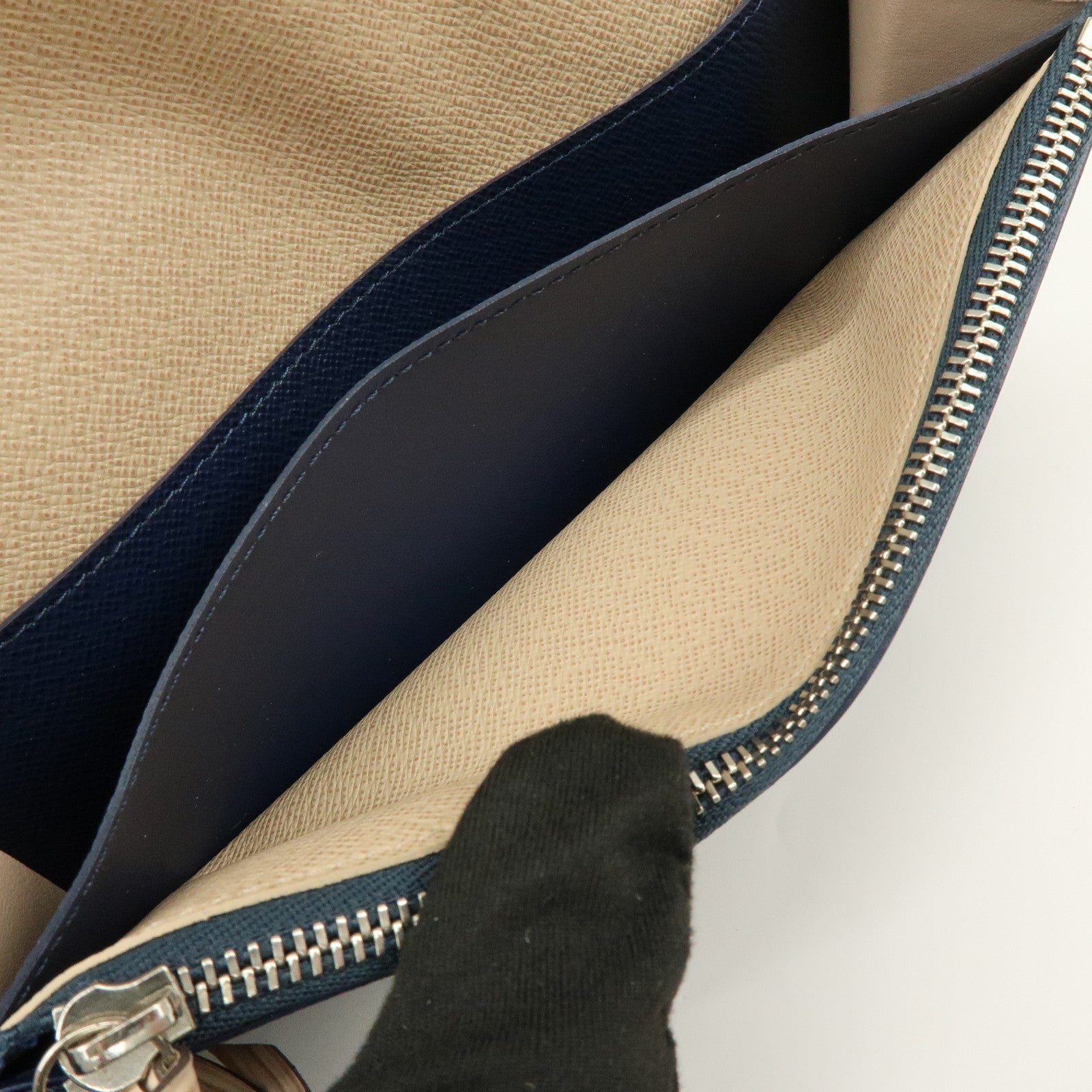 Louis Vuitton Epi Portefeuille Emilie Wallet Indigo Blue M60854