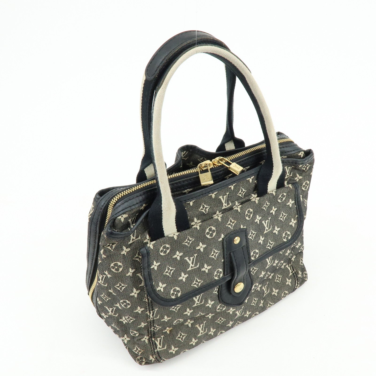 Louis Vuitton Monogram Mini Sac Mary Kate Hand Bag Noir M92508