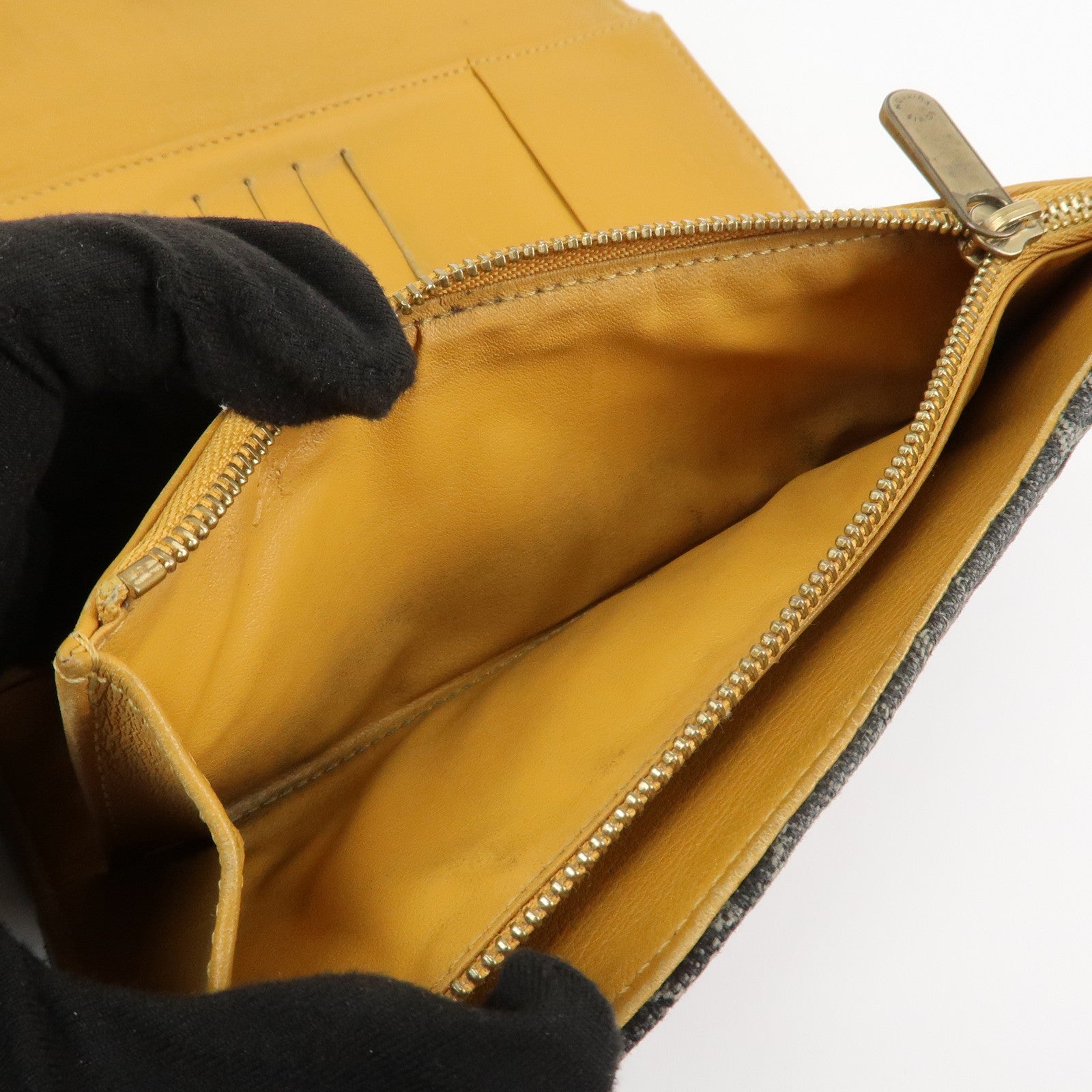 Louis Vuitton Monogram Denim Portefeuille Amelia Noir M95512