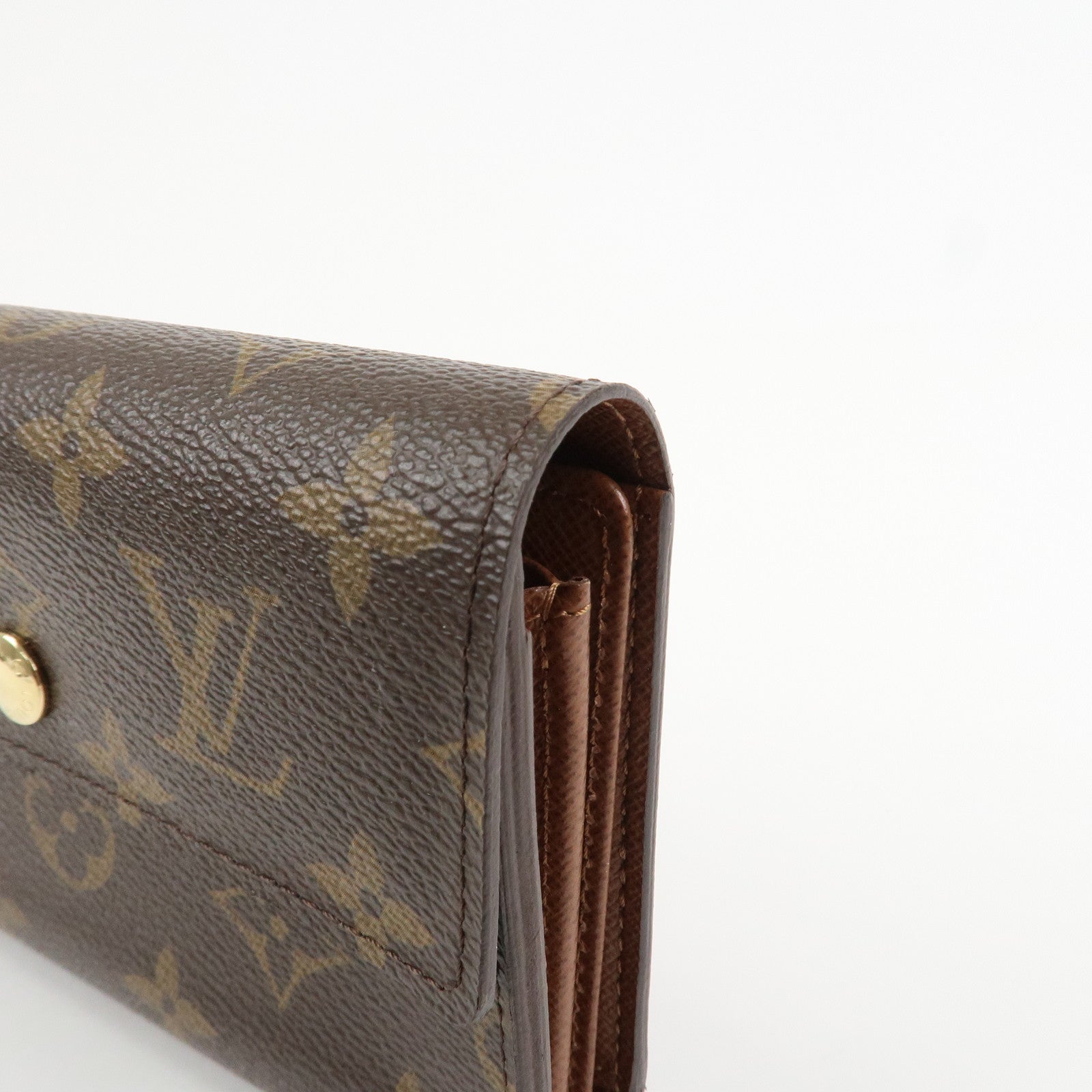 Louis Vuitton Monogram Portefeuille Alexandra Wallet Brown M60047