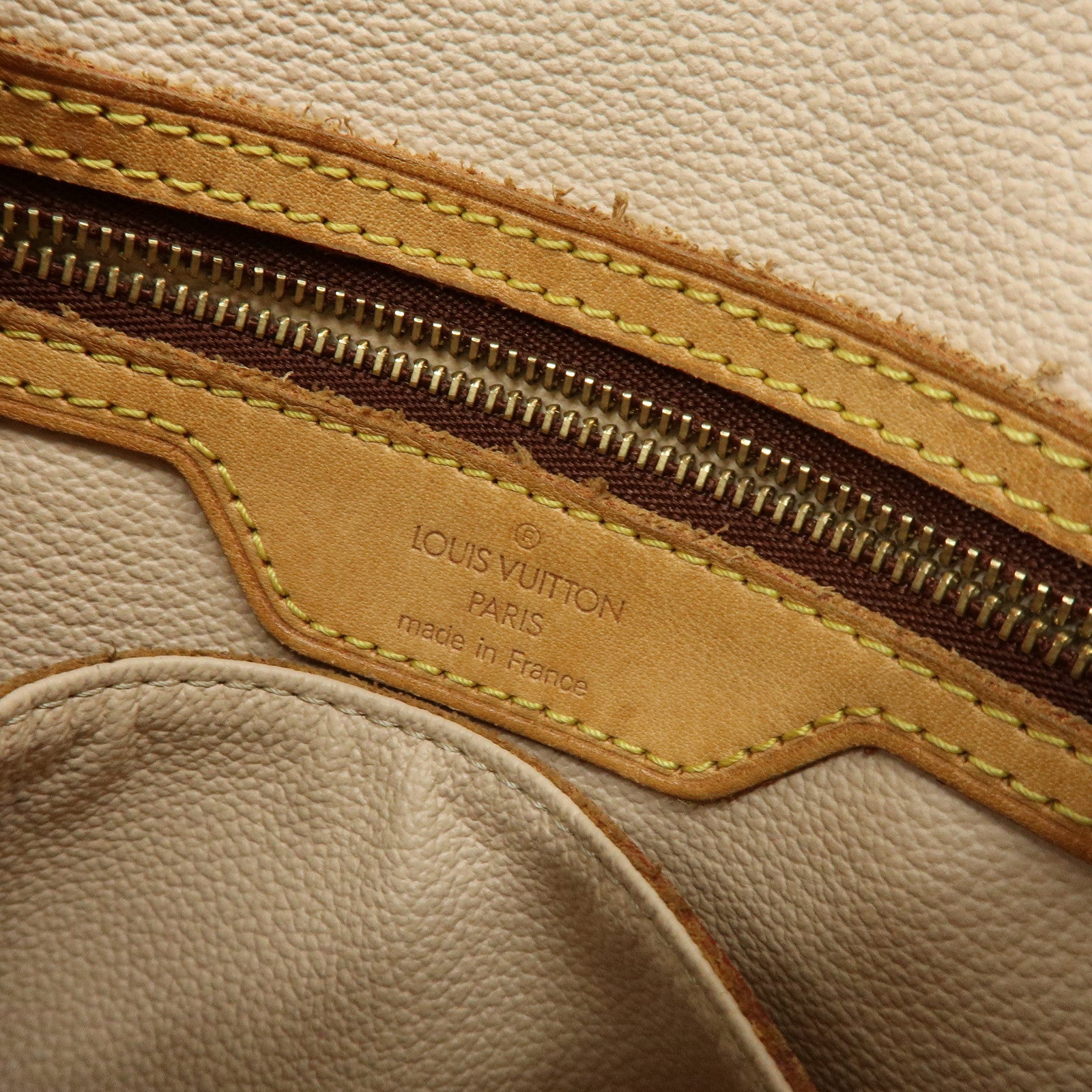 Louis Vuitton Monogram Canvas Bucket PM Hand Bag Brown M42238