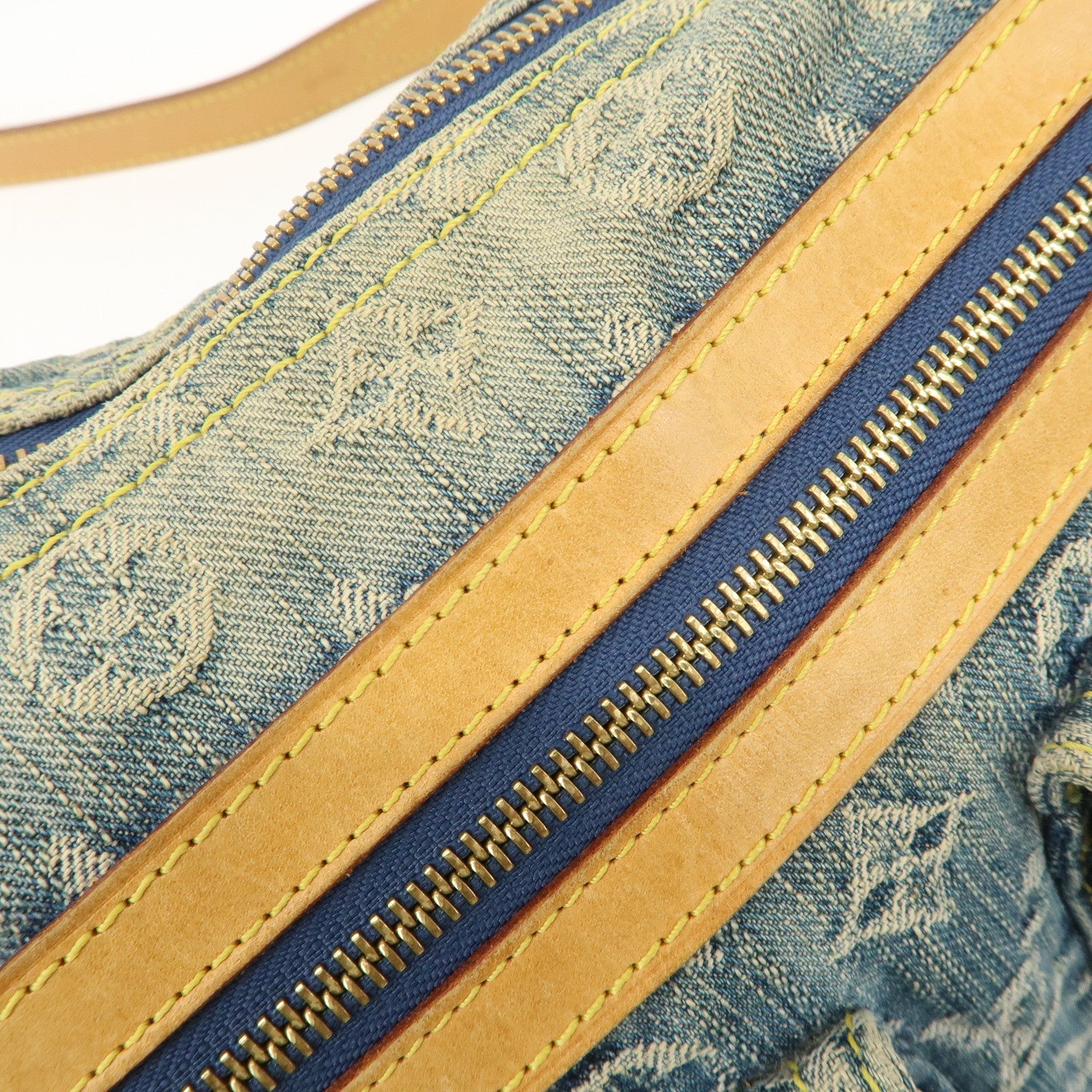 Louis Vuitton Monogram Denim Baggy PM 2Way Shoulder Bag M95049