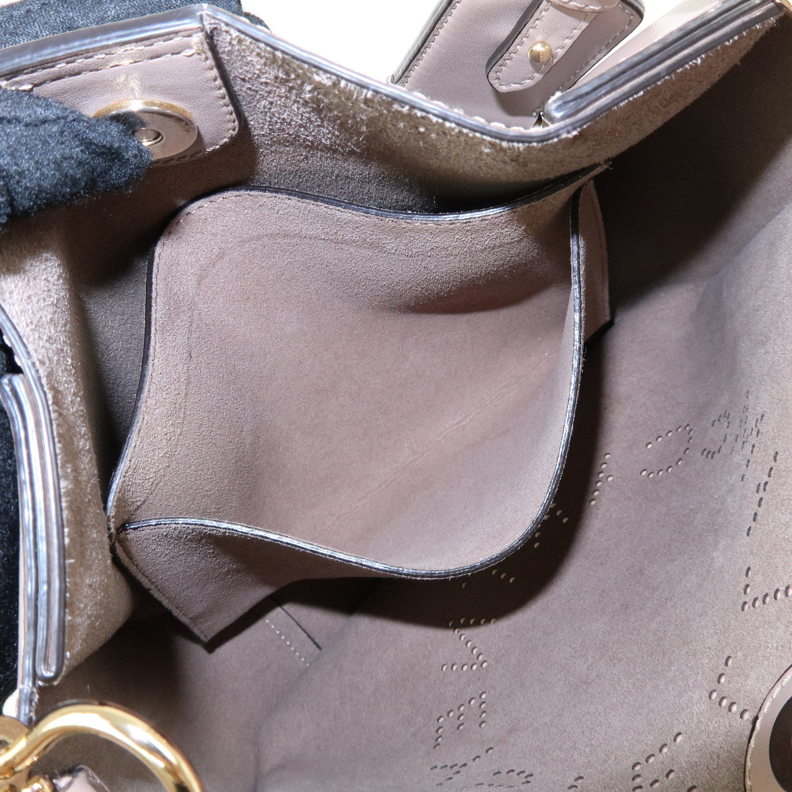 STELLA MCCARTNEY Faux Leather Shoulder Bag Crossbody Bag Beige