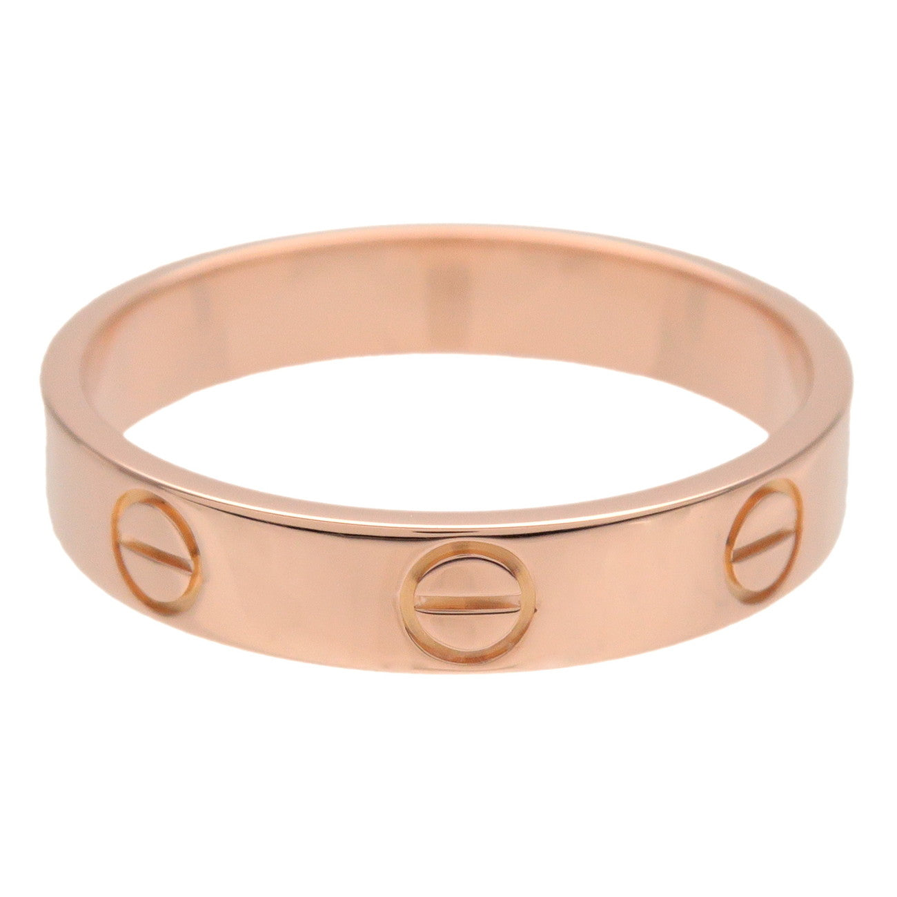 Cartier Mini Love Ring K18 750PG Rose Gold #53 US6.5 EU53 HK14