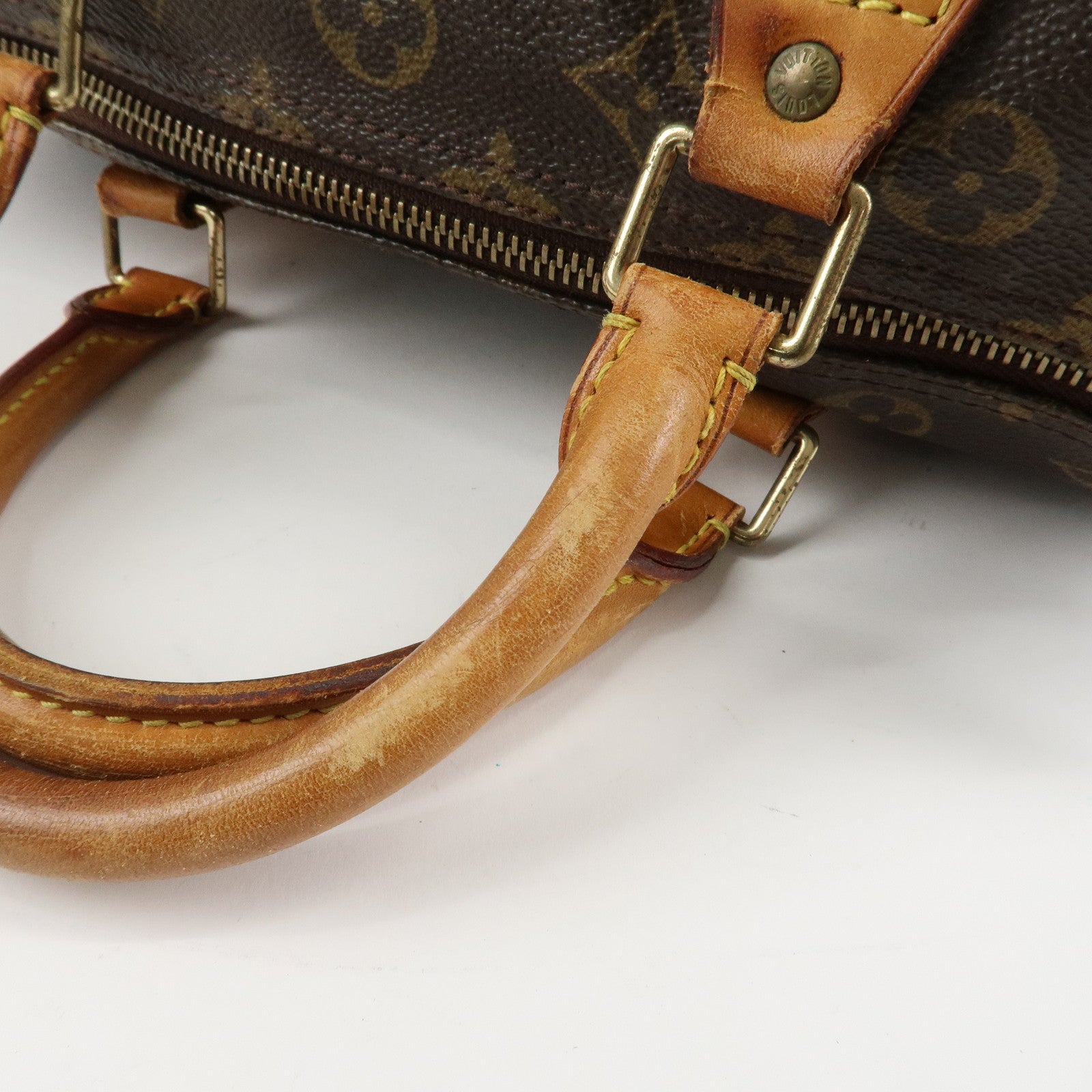 Louis Vuitton Monogram Speedy 30 Boston Bag Hand Bag M41526 Used