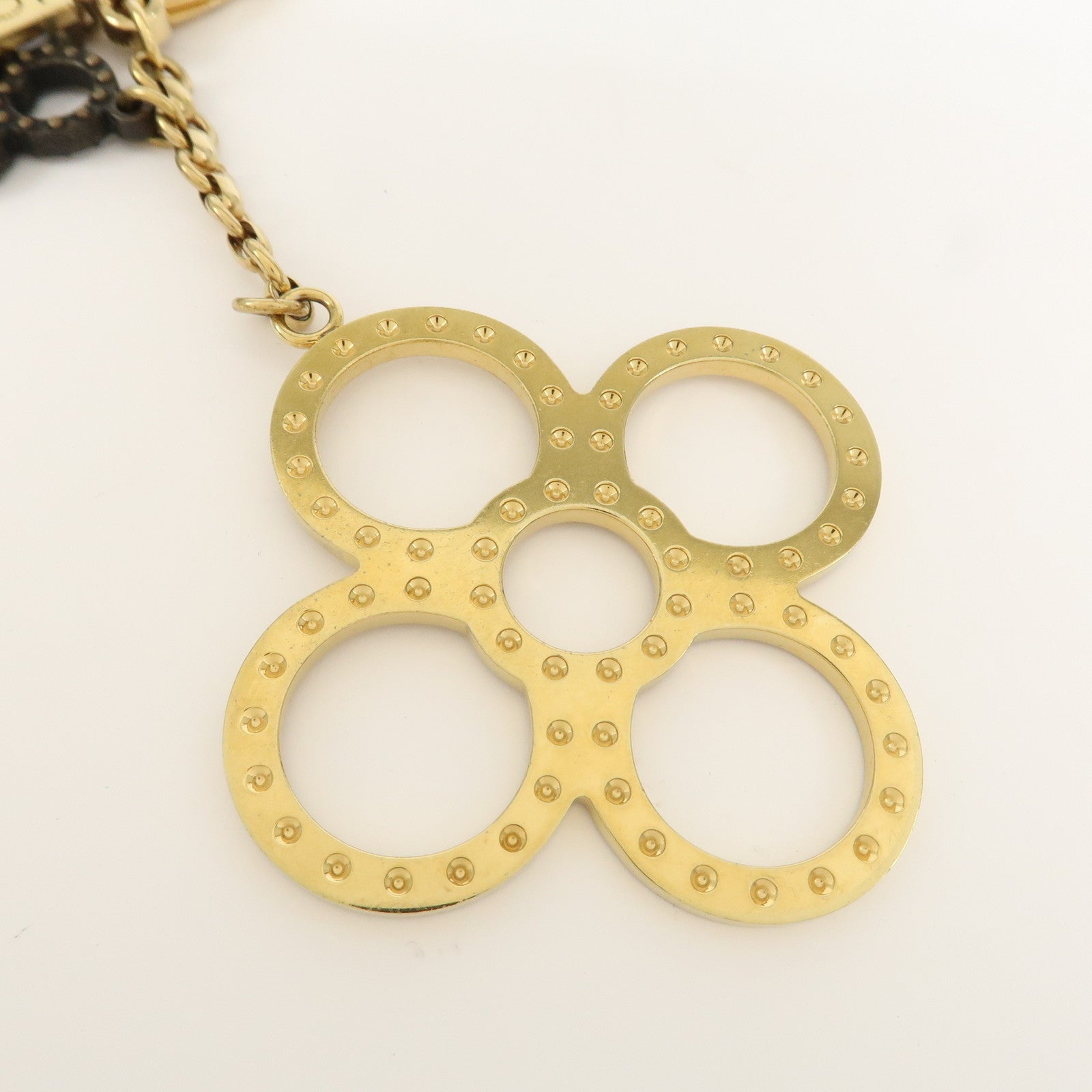 Louis Vuitton Bijoux Sac Tapage Metal Bag Charm Gold Silver M65090