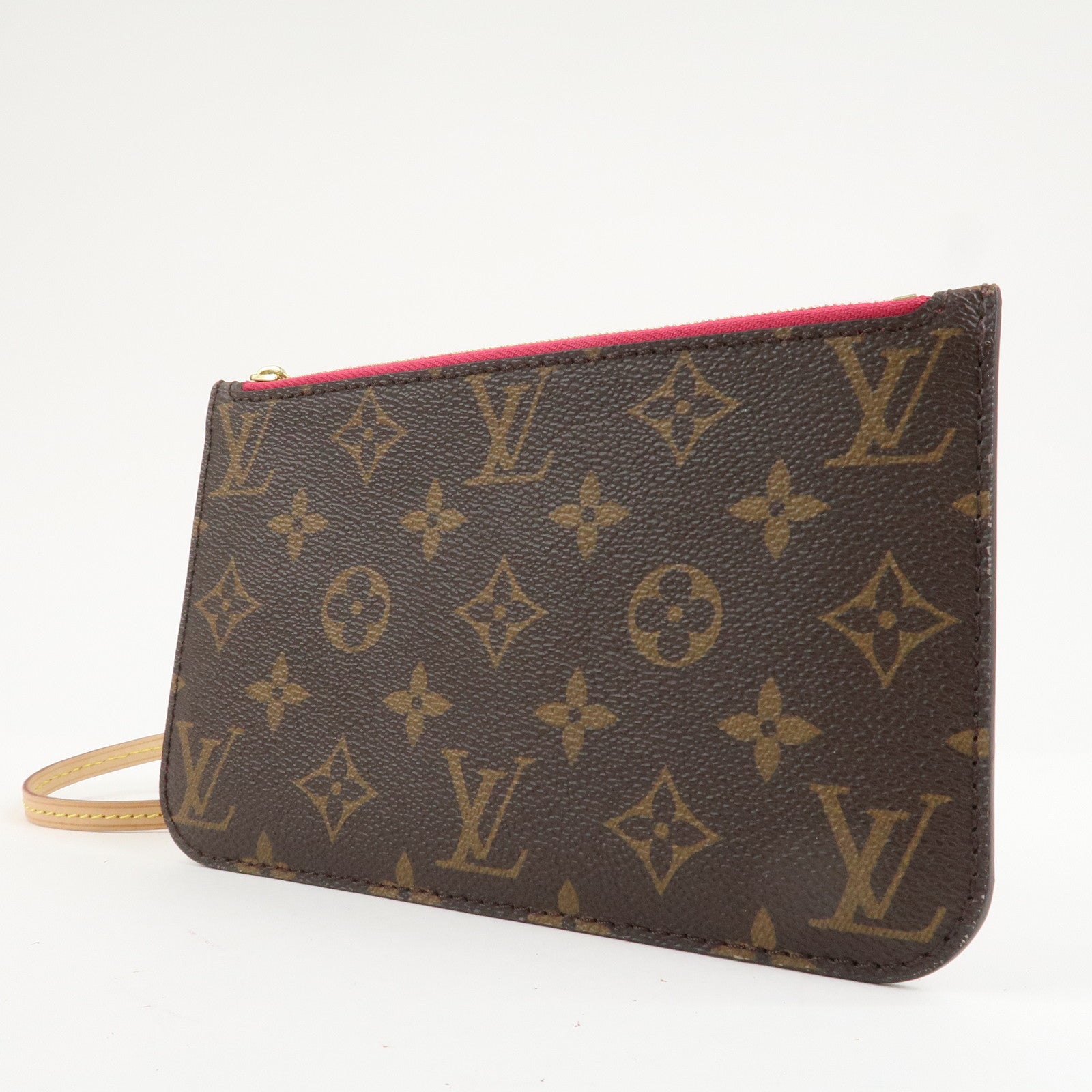 Louis Vuitton Monogram Neverfull PM Pouch Pivoine Used