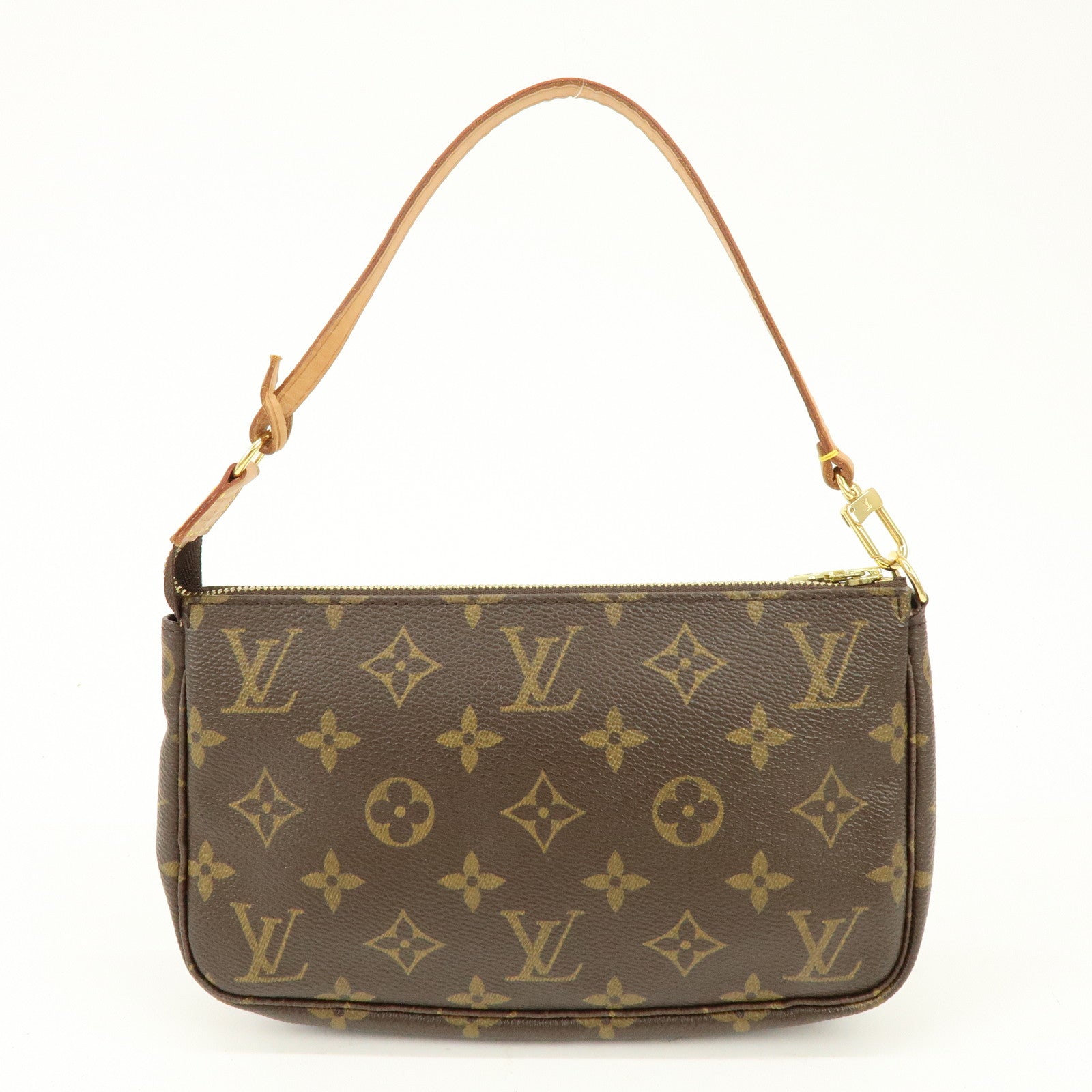 Louis Vuitton Monogram Pochette Accessoires Pouch Hand Bag M51980