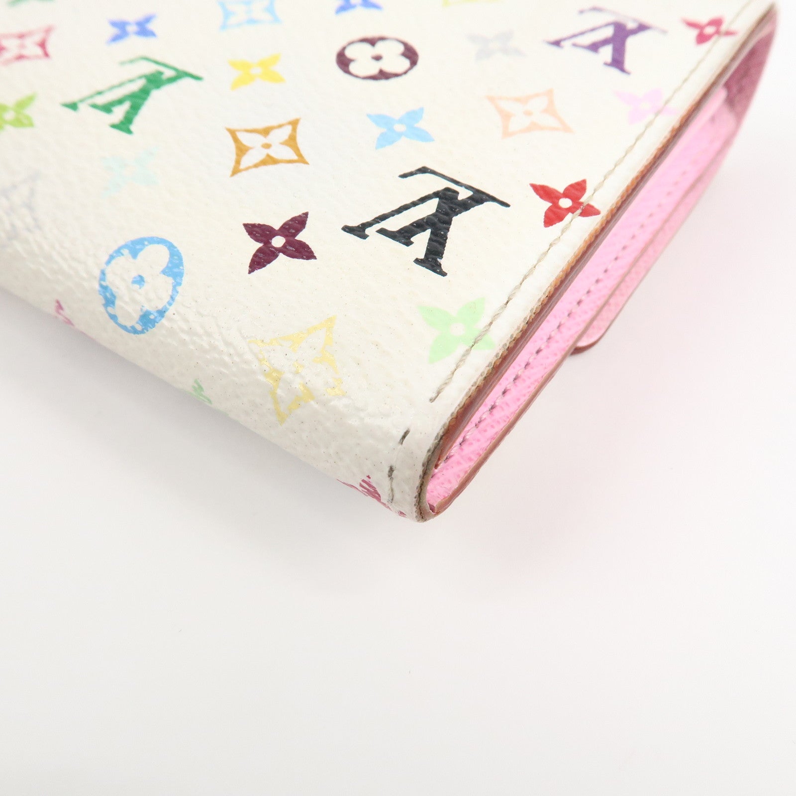 Louis Vuitton Monogram Multicolor Portefeuille Sarah Long Wallet Used