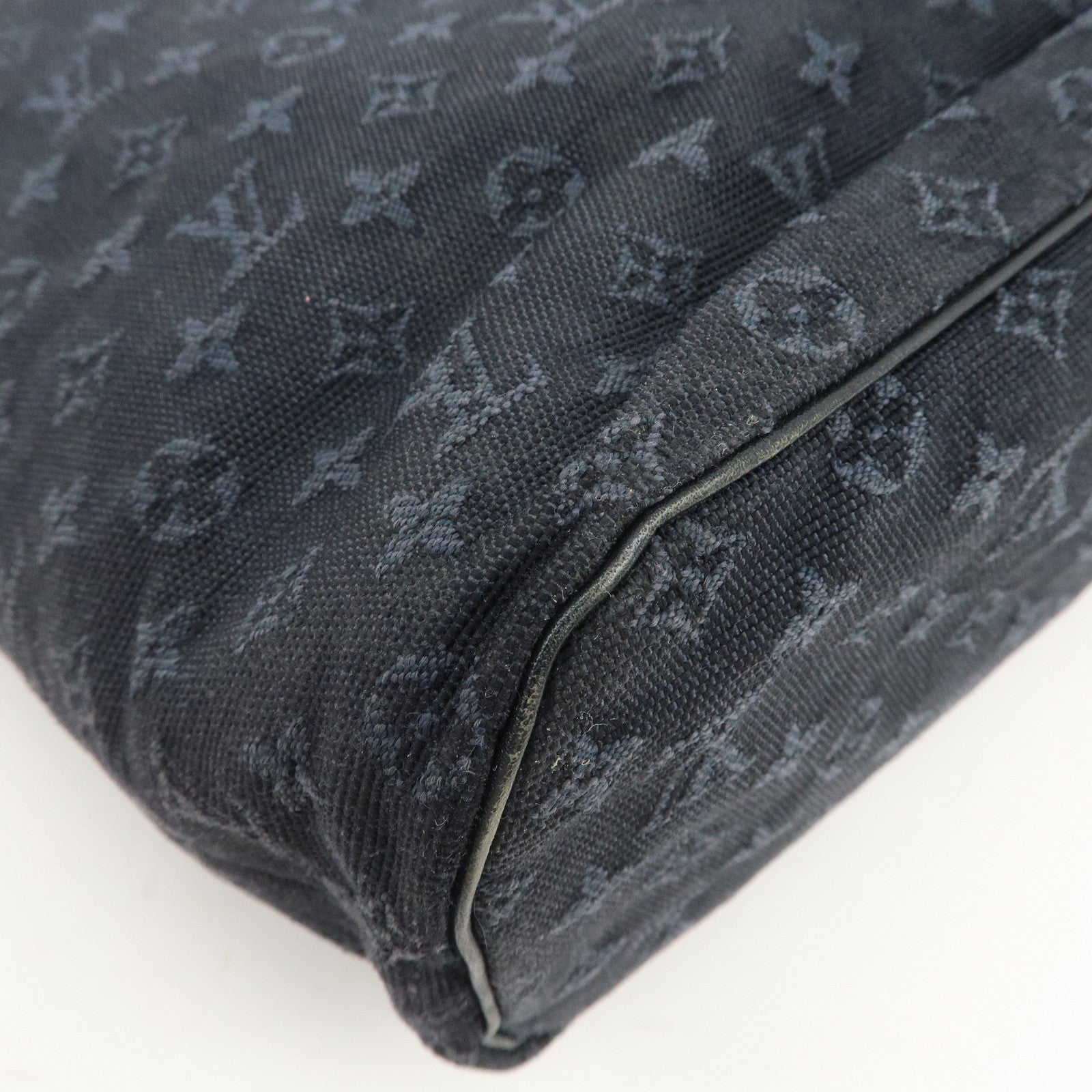 Louis Vuitton Monogram Mini Canvas Lucille GM Tote Bag Blue M92679