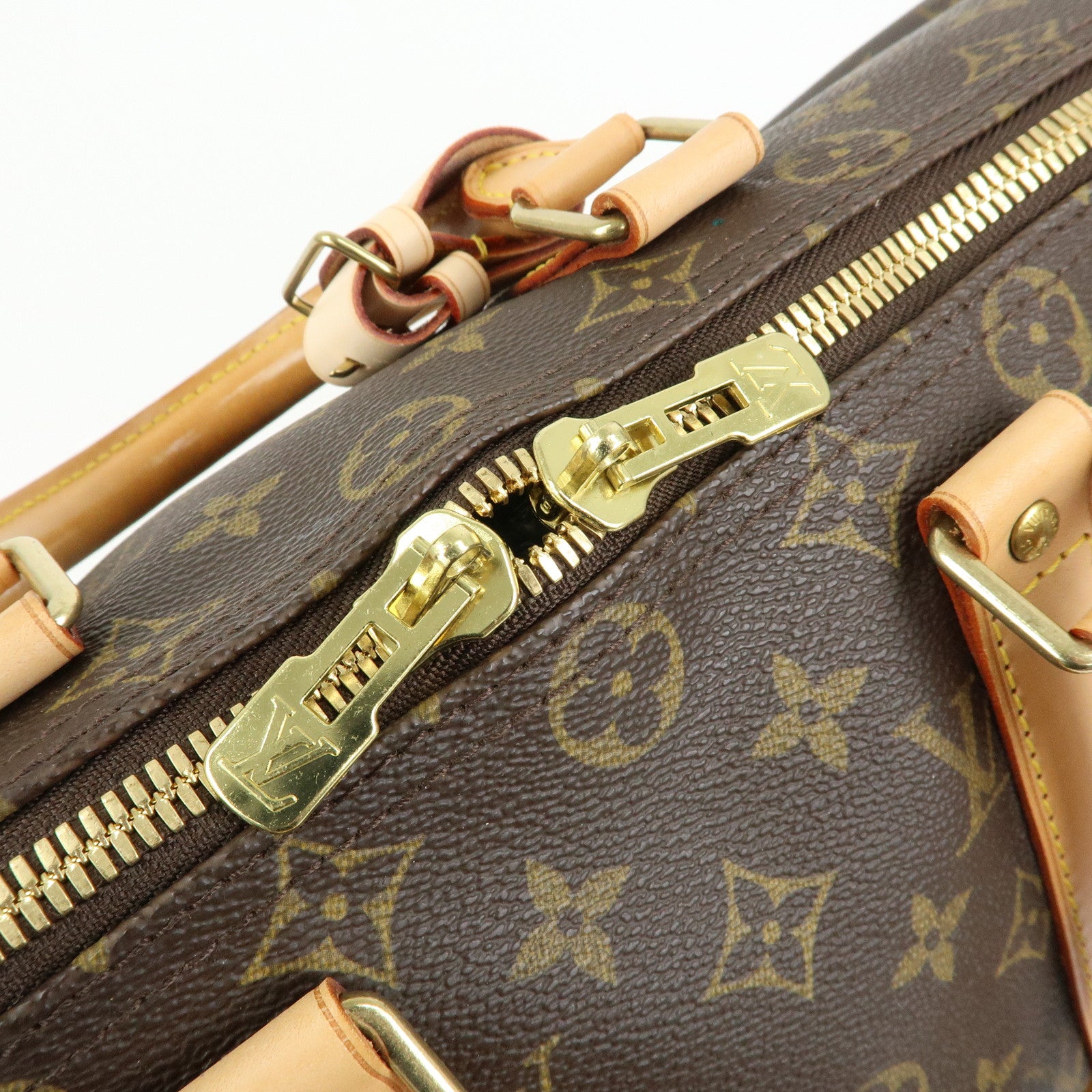 Louis Vuitton Monogram Keep All Bandouliere 45 Boston Bag M41418