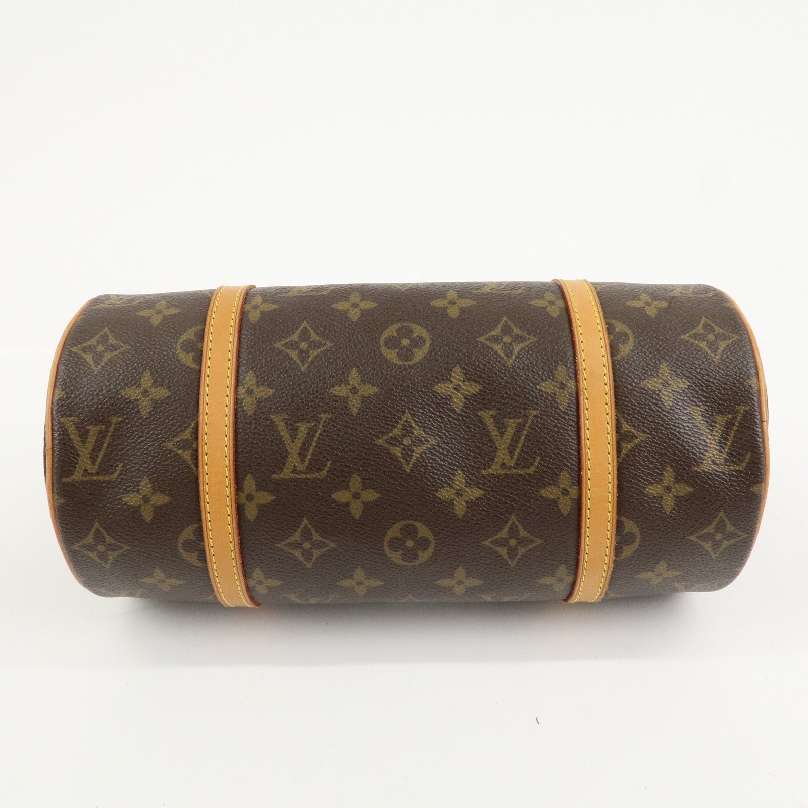 Louis Vuitton Monogram Papillon 26 Hand Bag New Style Brown M51386