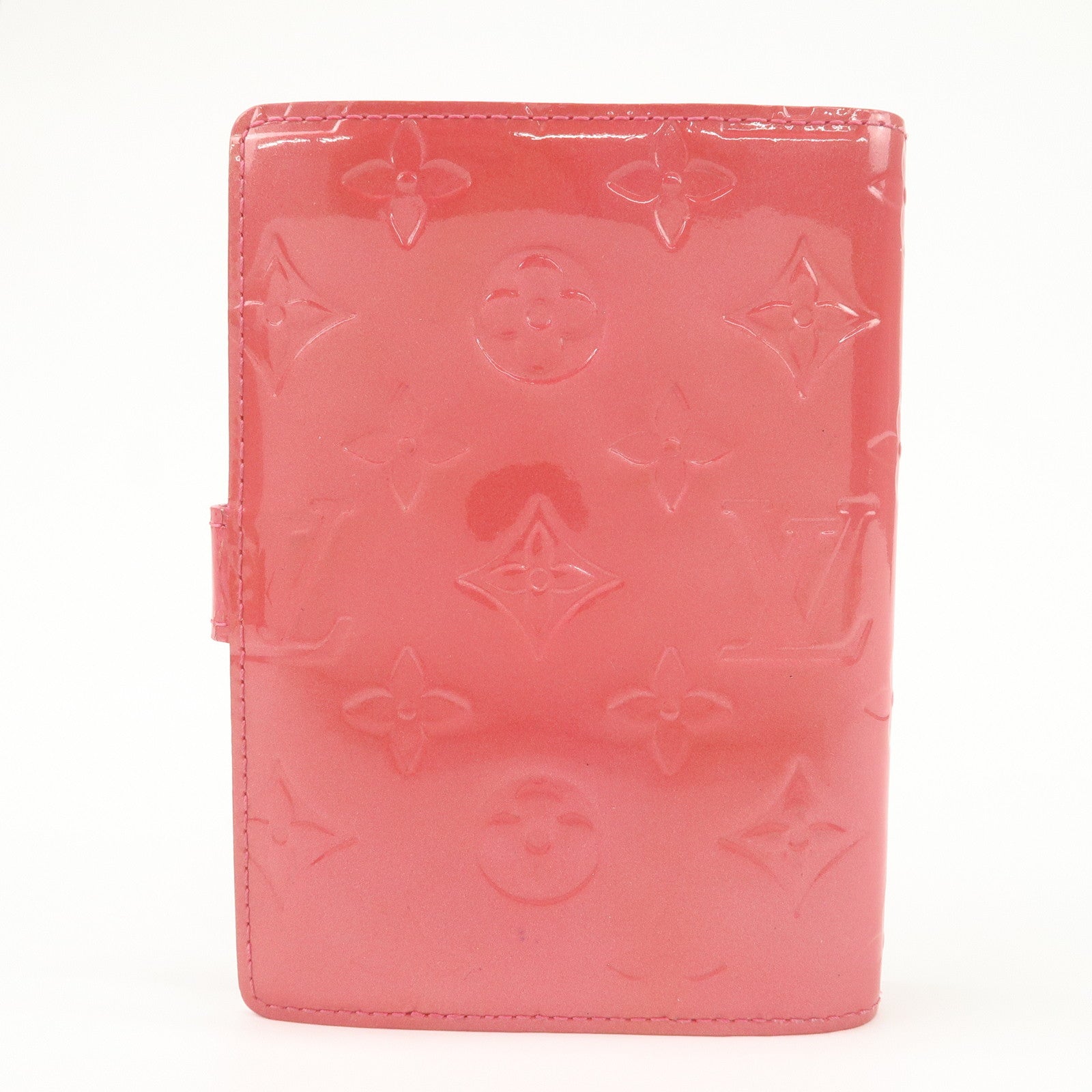 Louis Vuitton Monogram Vernis Agenda PM Planner Cover R2101F