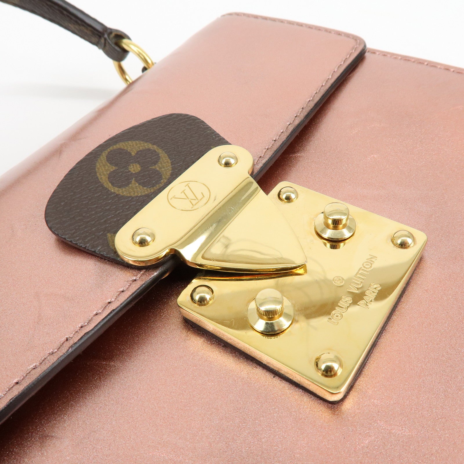 Louis Vuitton Monogram Vernis Spring Street 2Way Hand Bag M90568