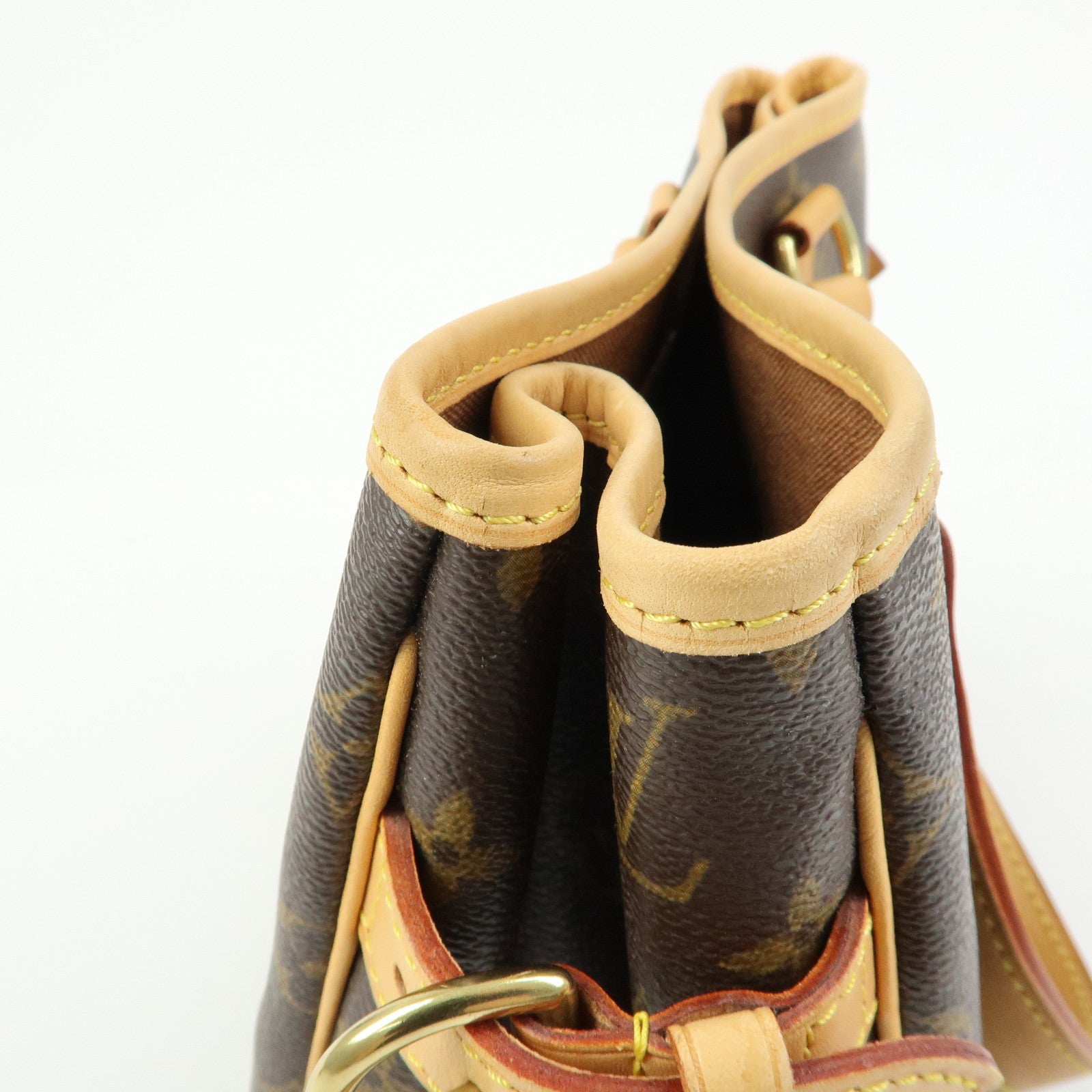 Louis Vuitton Monogram Batignolles Canvas Tote Bag Hand Bag M51156