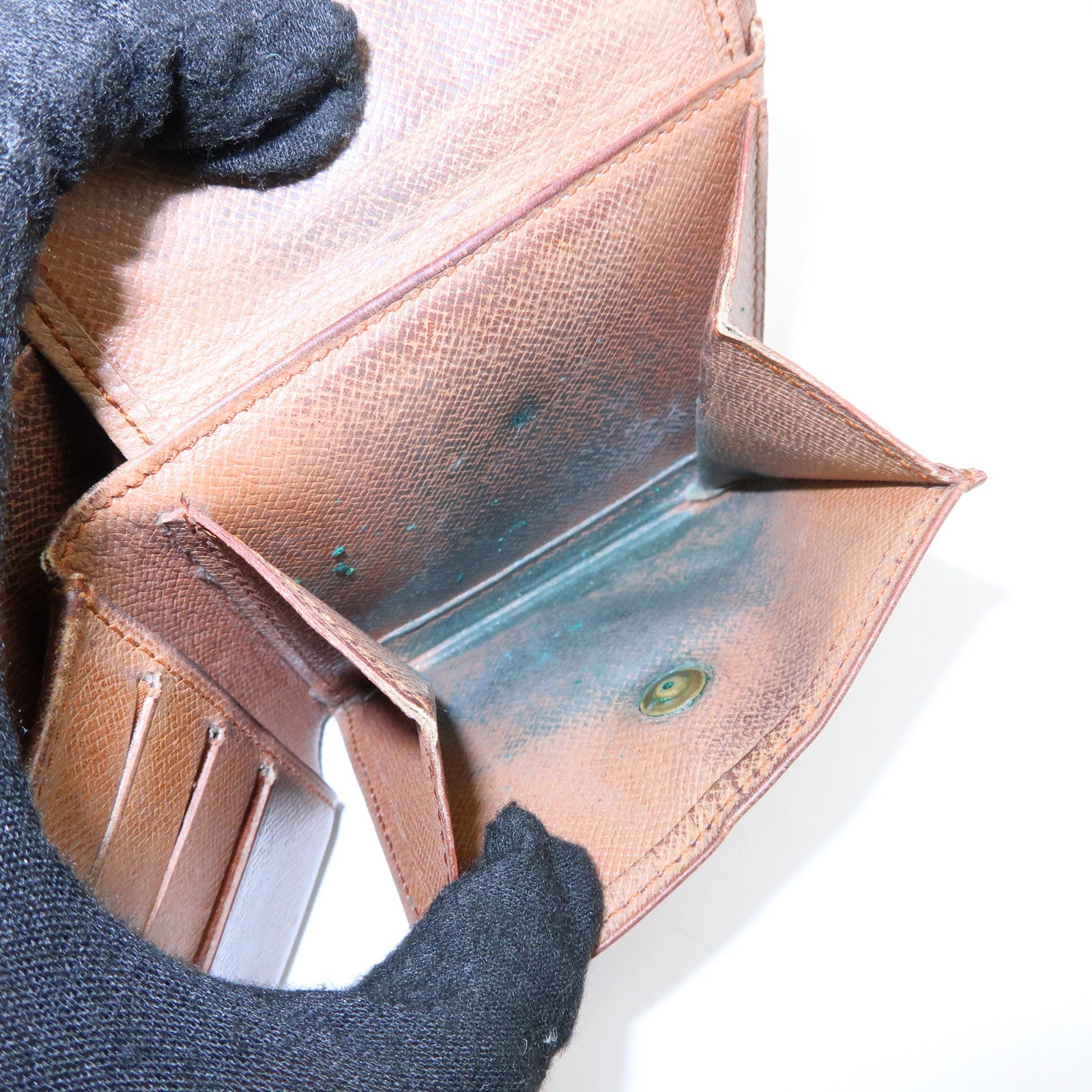 Louis Vuitton Set of 2 Monogram Canvas Wallet M61217/M61665