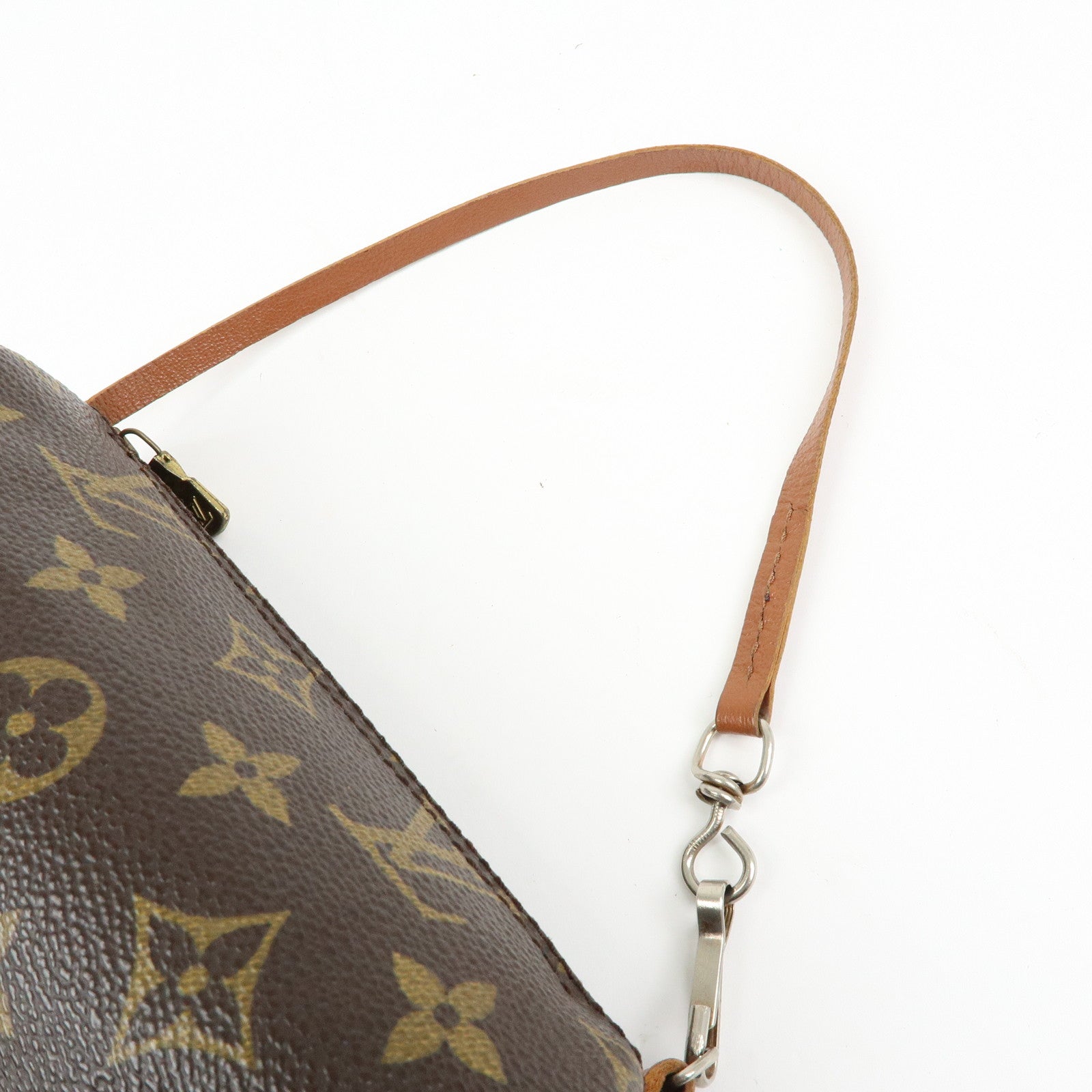 Louis Vuitton Monogram Mini Pouch for Papillon Bag Brown