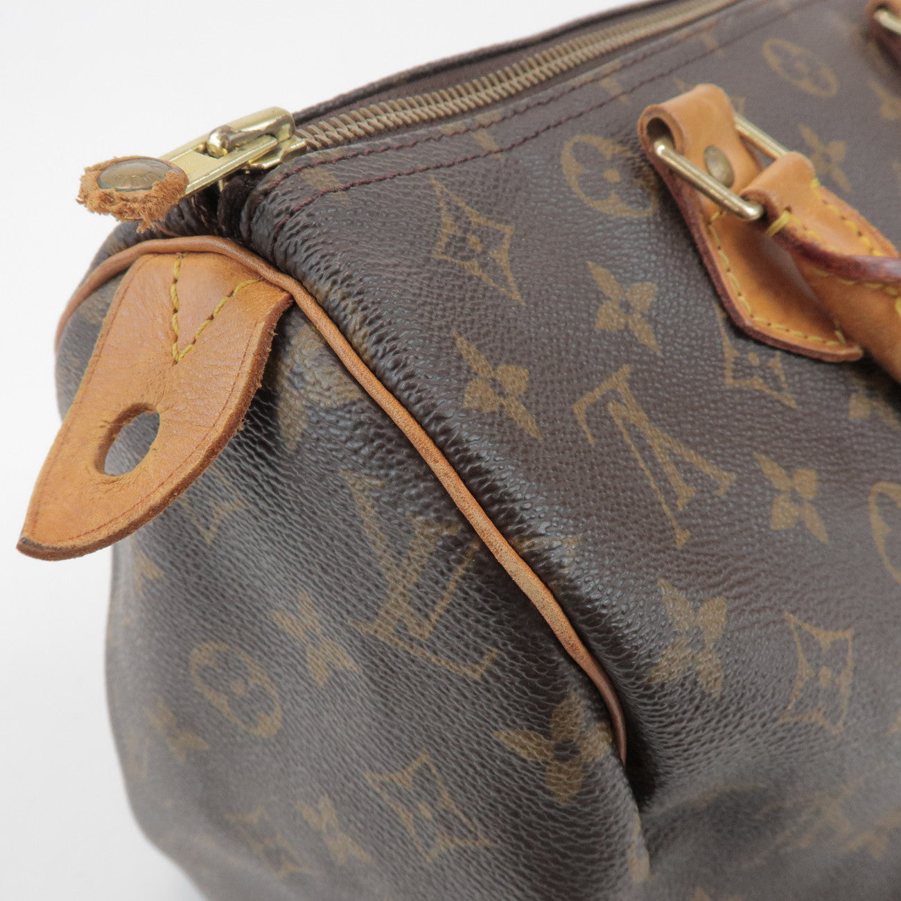 Louis Vuitton Monogram Speedy 30 Boston Bag Hand Bag Brown M41526