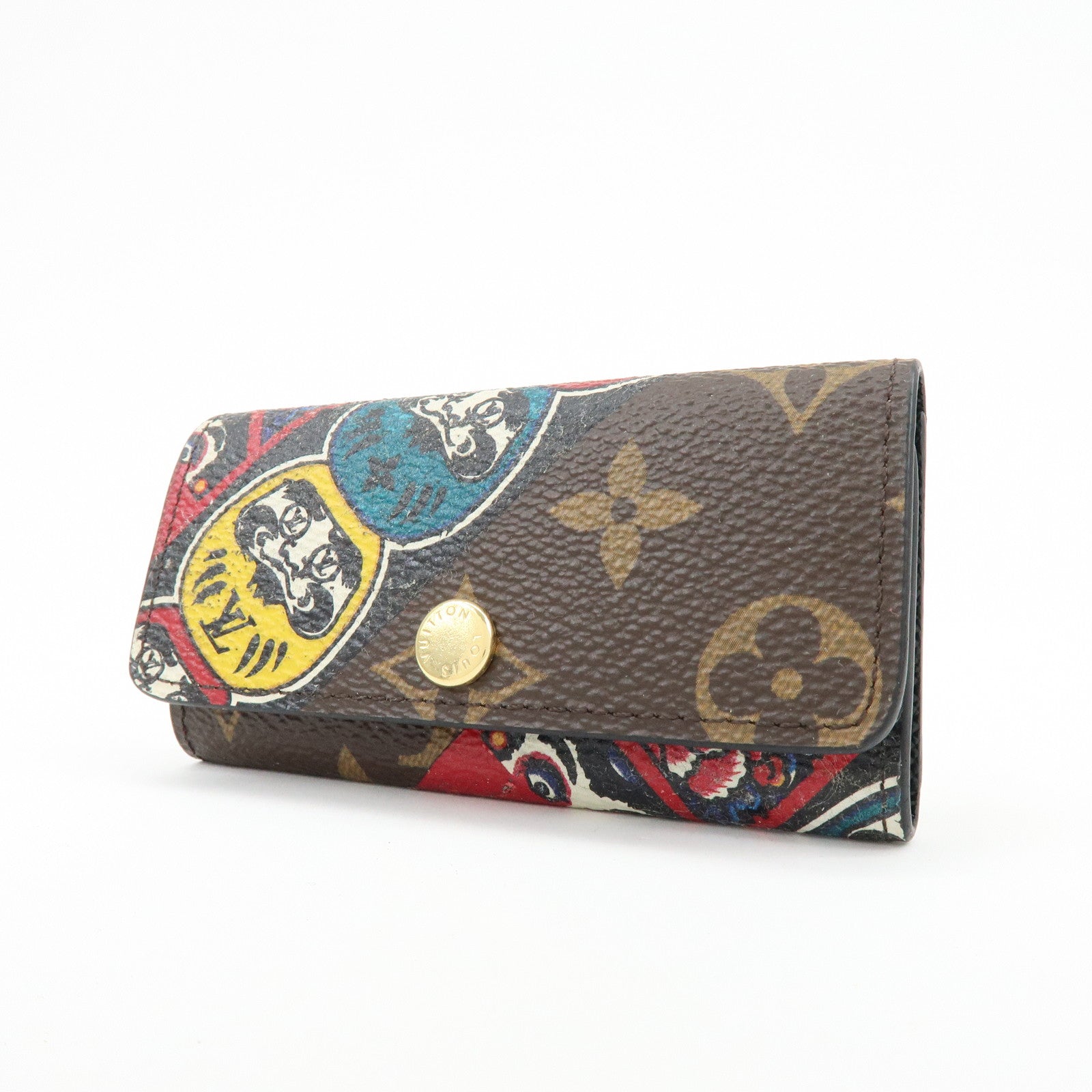 Louis Vuitton Yamamoto Kansai Monogram Multiclés 4 Key Case M67252