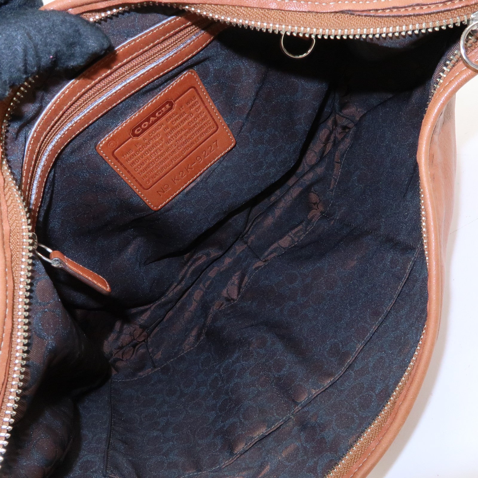 COACH Ergo Leather Shoulder Bag Hand Bag Camel