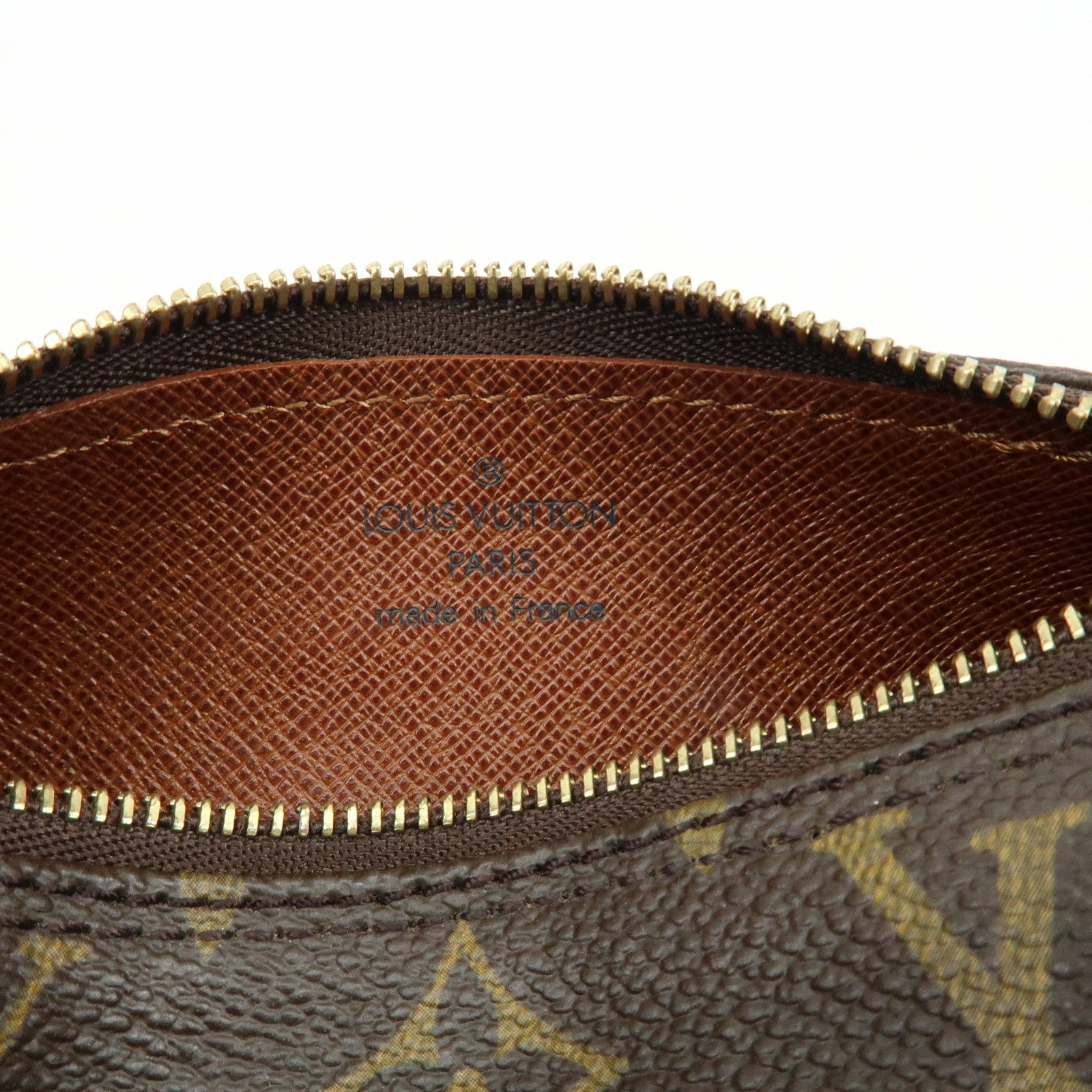 Louis Vuitton Monogram Set of 2 Mini Pouch for Papillon Bag Brown