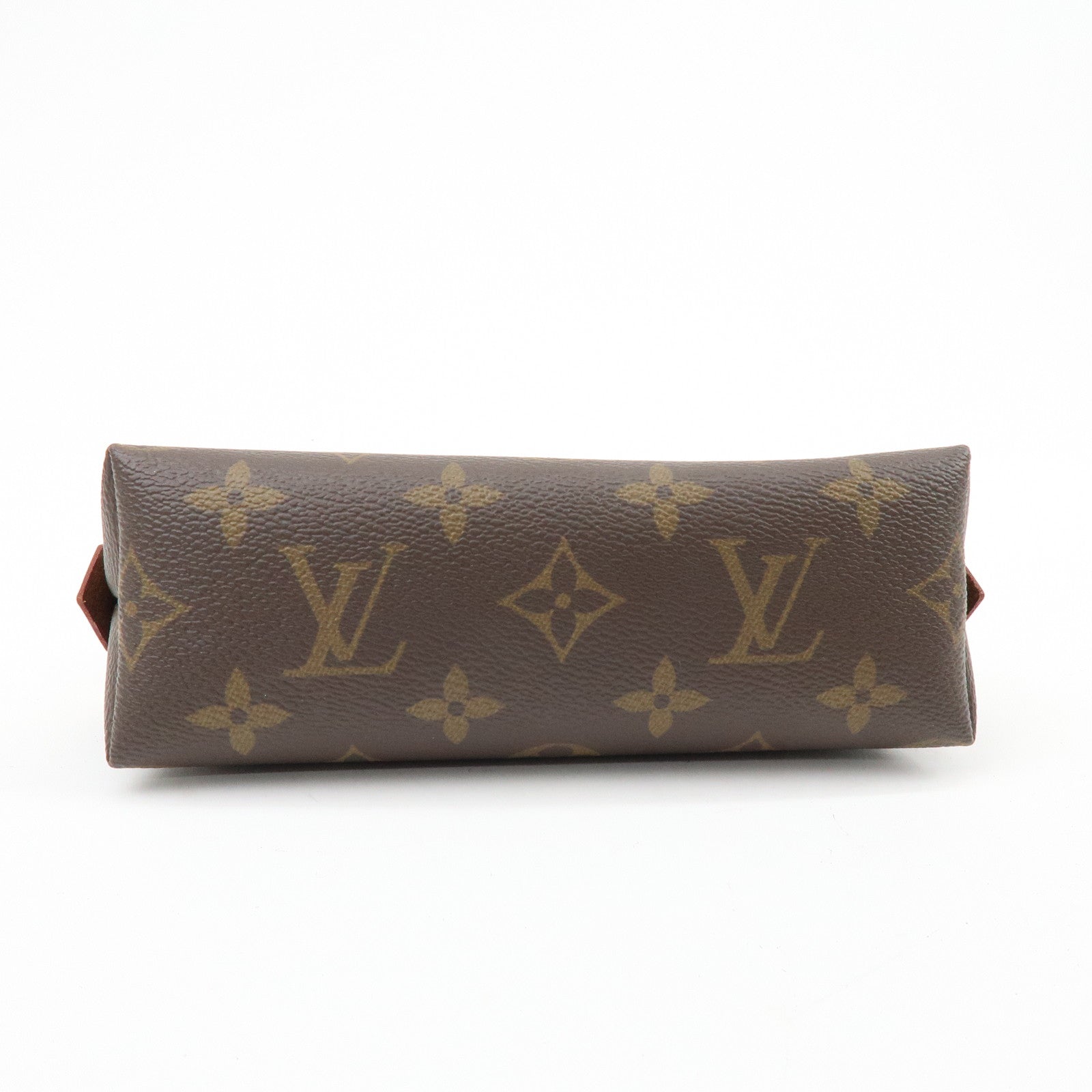 Louis Vuitton Monogram Pochette Cosmetic PM Pouch Brown M47515