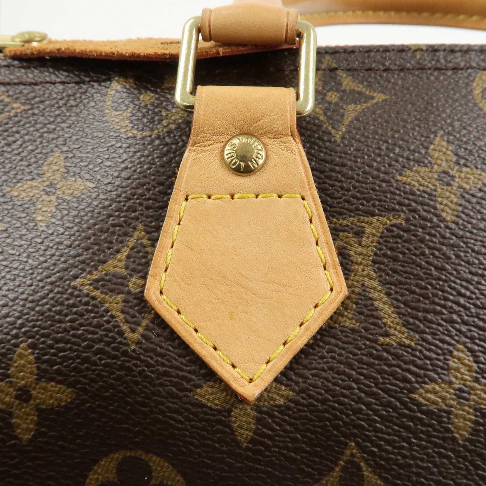 Louis Vuitton Monogram Speedy 30 Boston Bag Hand Bag Brown M41526