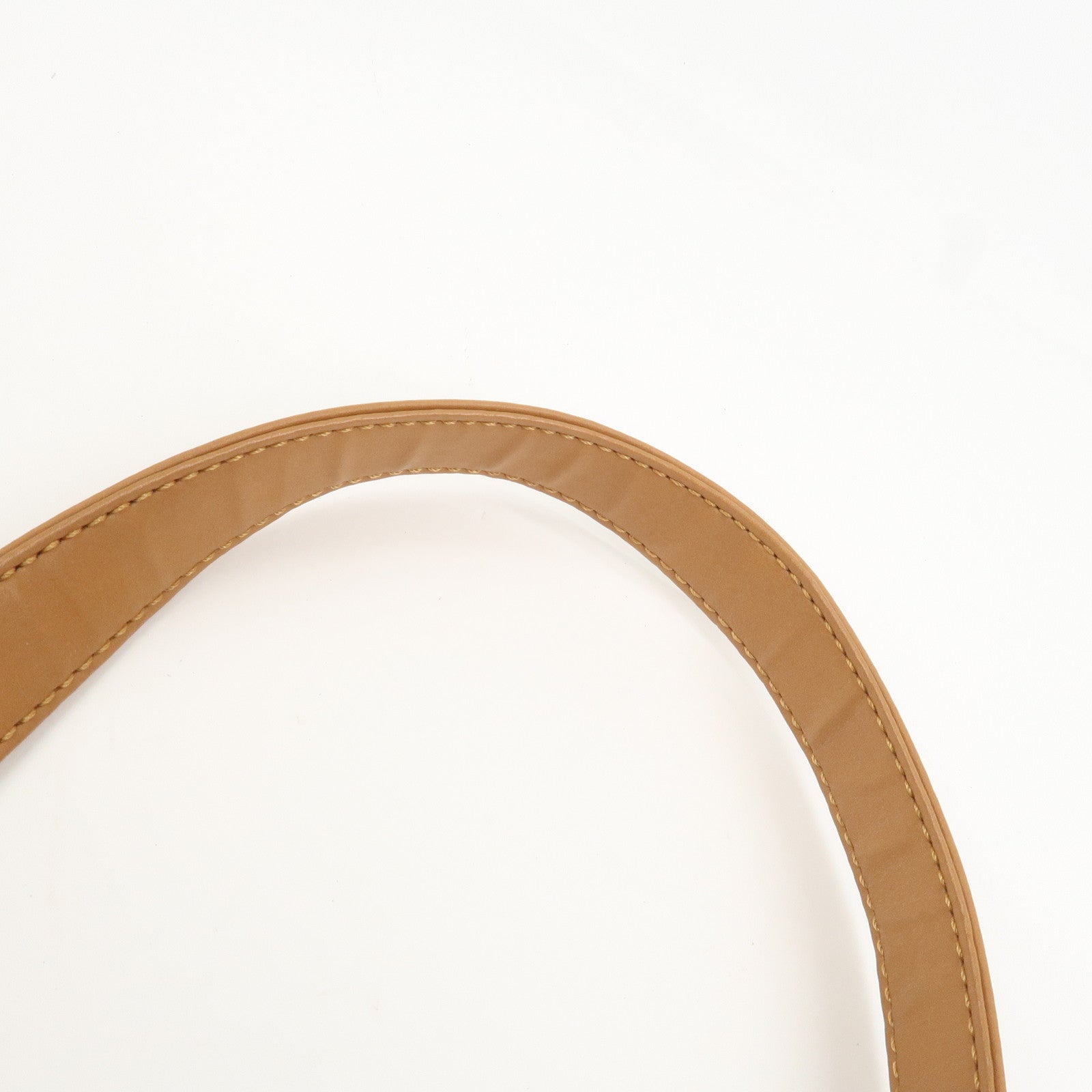 Chloe Eden Leather Shoulder Bag Hand Bag Tassel Brown