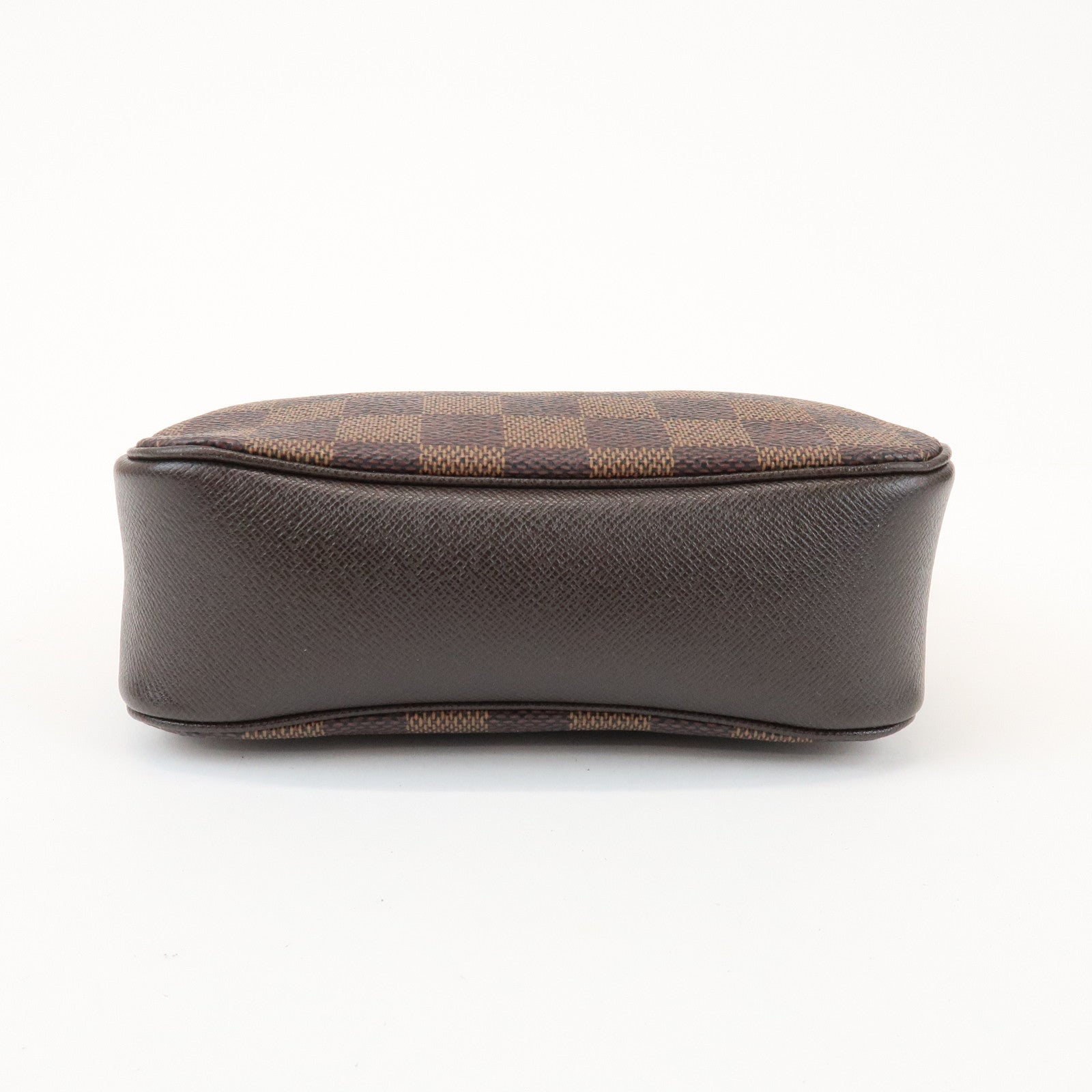 Louis Vuitton Damier Trousse Makeup Accessory Pouch Brown N51982