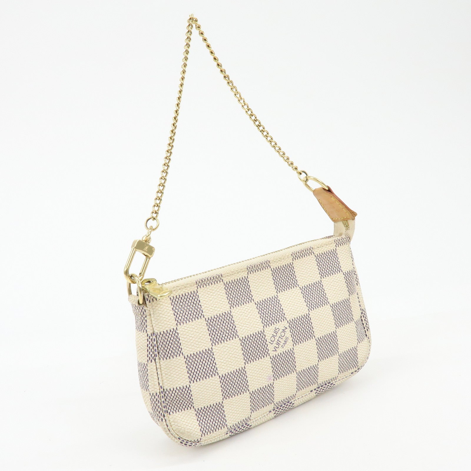 Louis Vuitton Damier Azur Mini Pochette Accesoire Pouch N58010