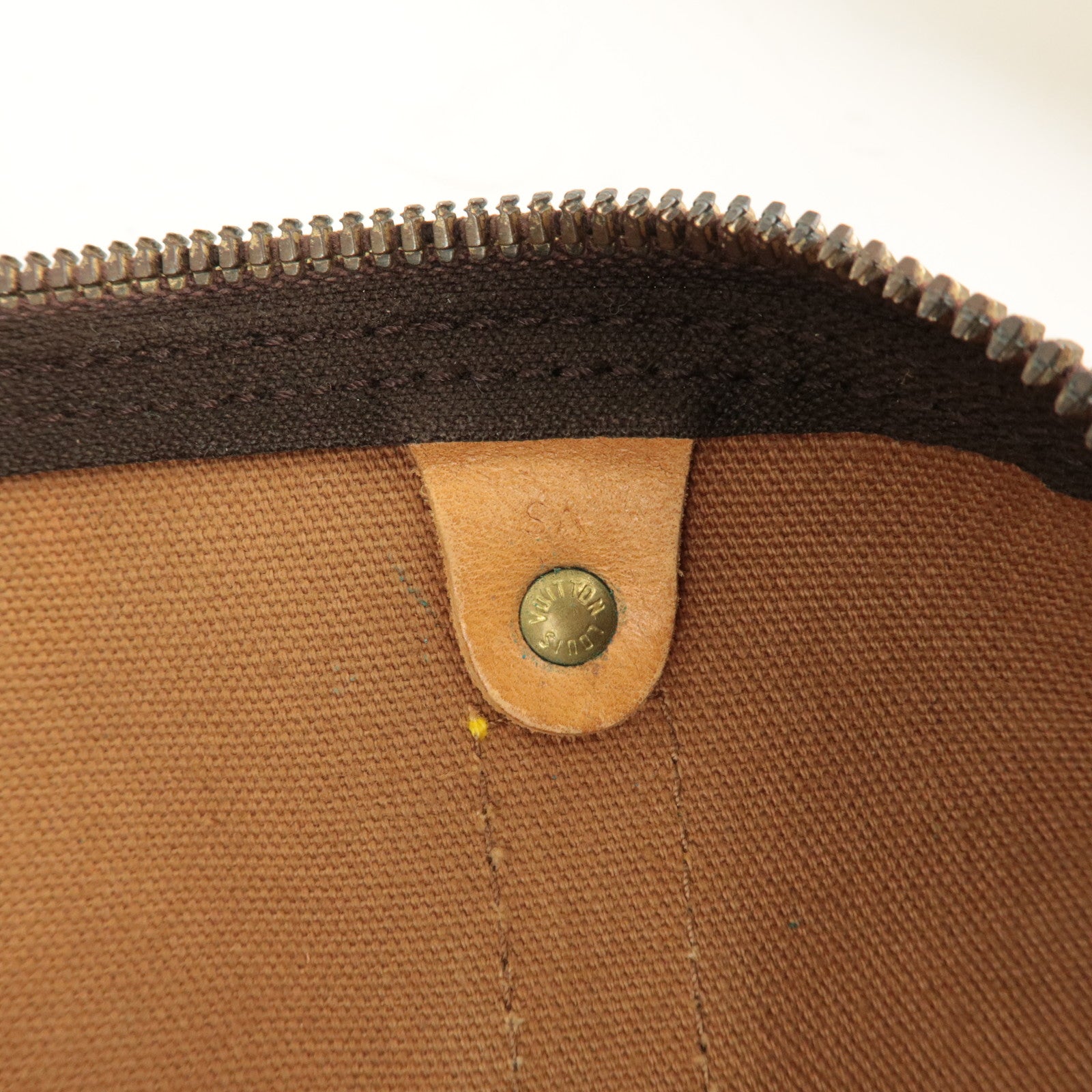 Louis Vuitton Monogram Keep All 45 Boston Bag Brown M41428