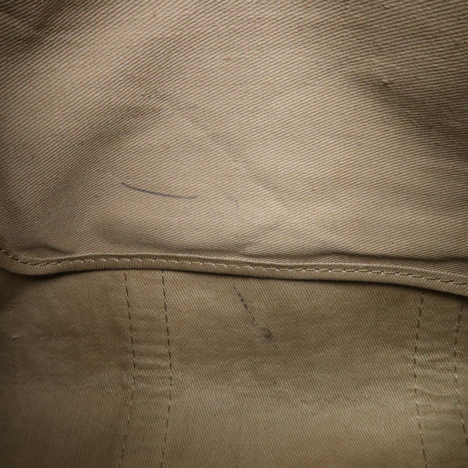 Christian Dior Trotter Jacquard Leather Boston Bag Hand Bag Navy