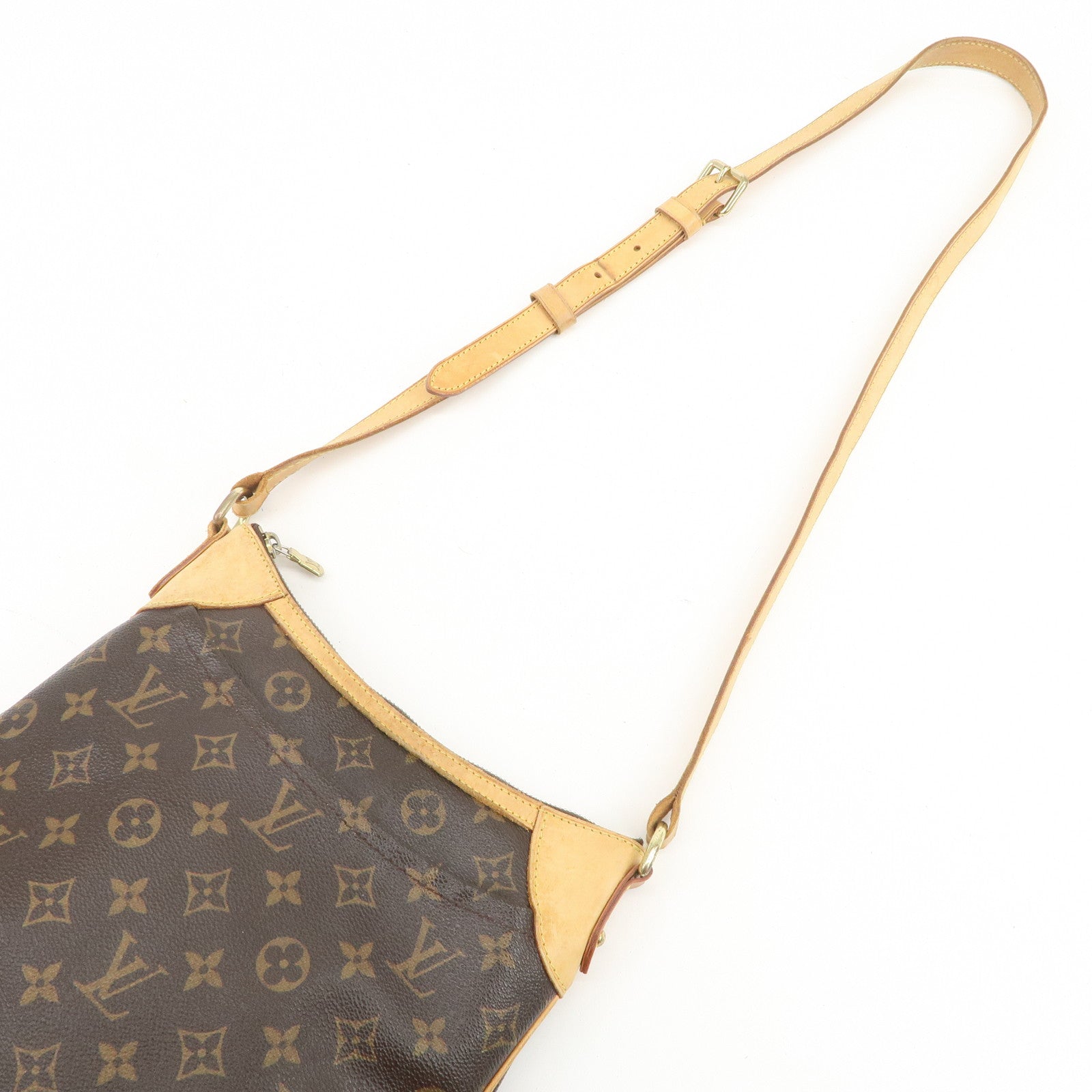 Louis Vuitton Monogram Odeon PM Shoulder Bag Brown M56390