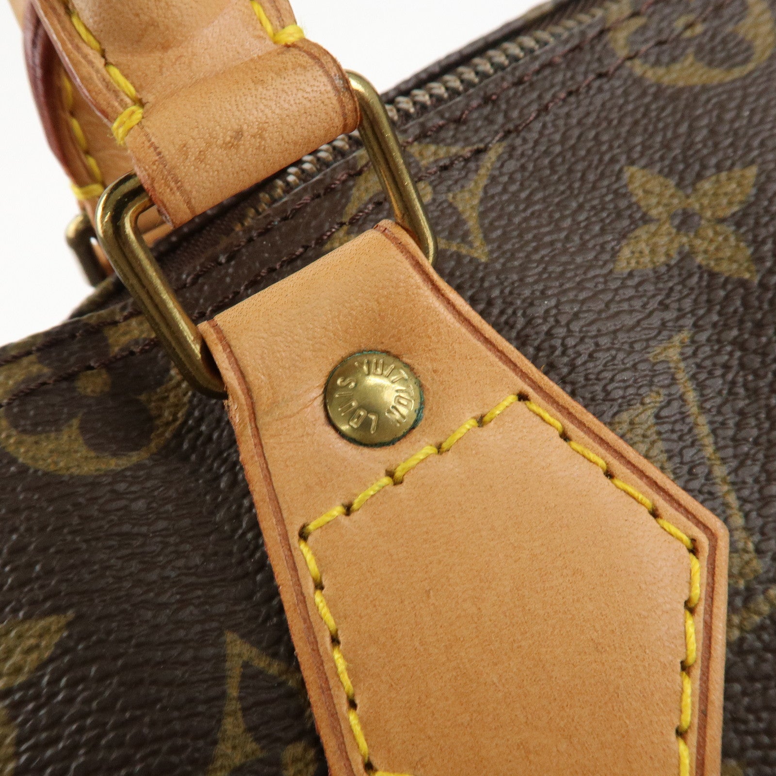 Louis Vuitton Monogram Speedy 35 Boston Bag Hand Bag M41524 Used