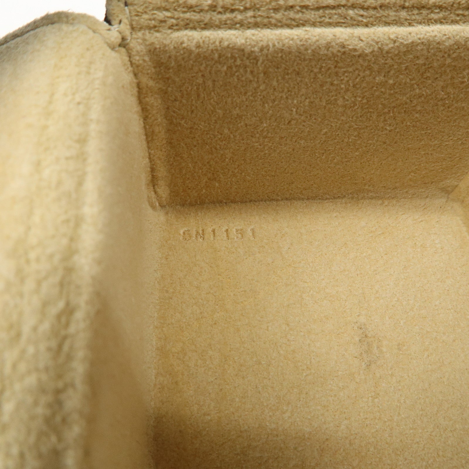 Louis Vuitton Monogram Canvas Jewelry Case Jewelry Box Brown