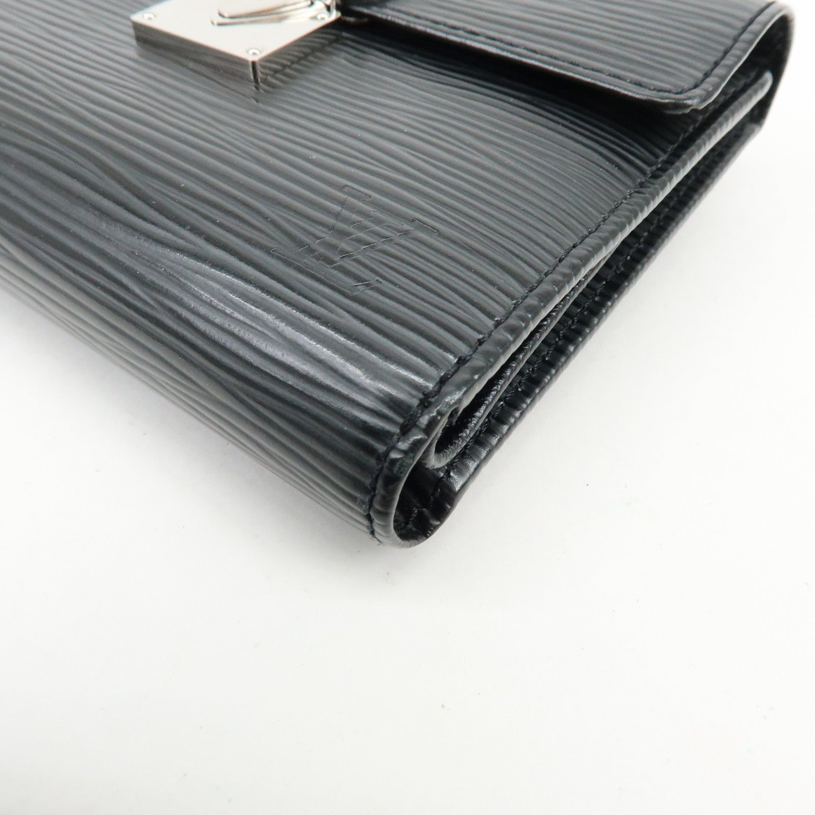 Louis Vuitton Epi Portefeuille Koala Compact Wallet Noir M58012