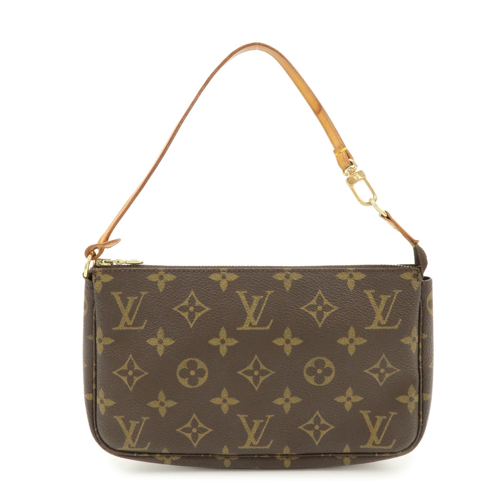 Louis Vuitton Monogram Pochette Accessoires Pouch Hand Bag M51980