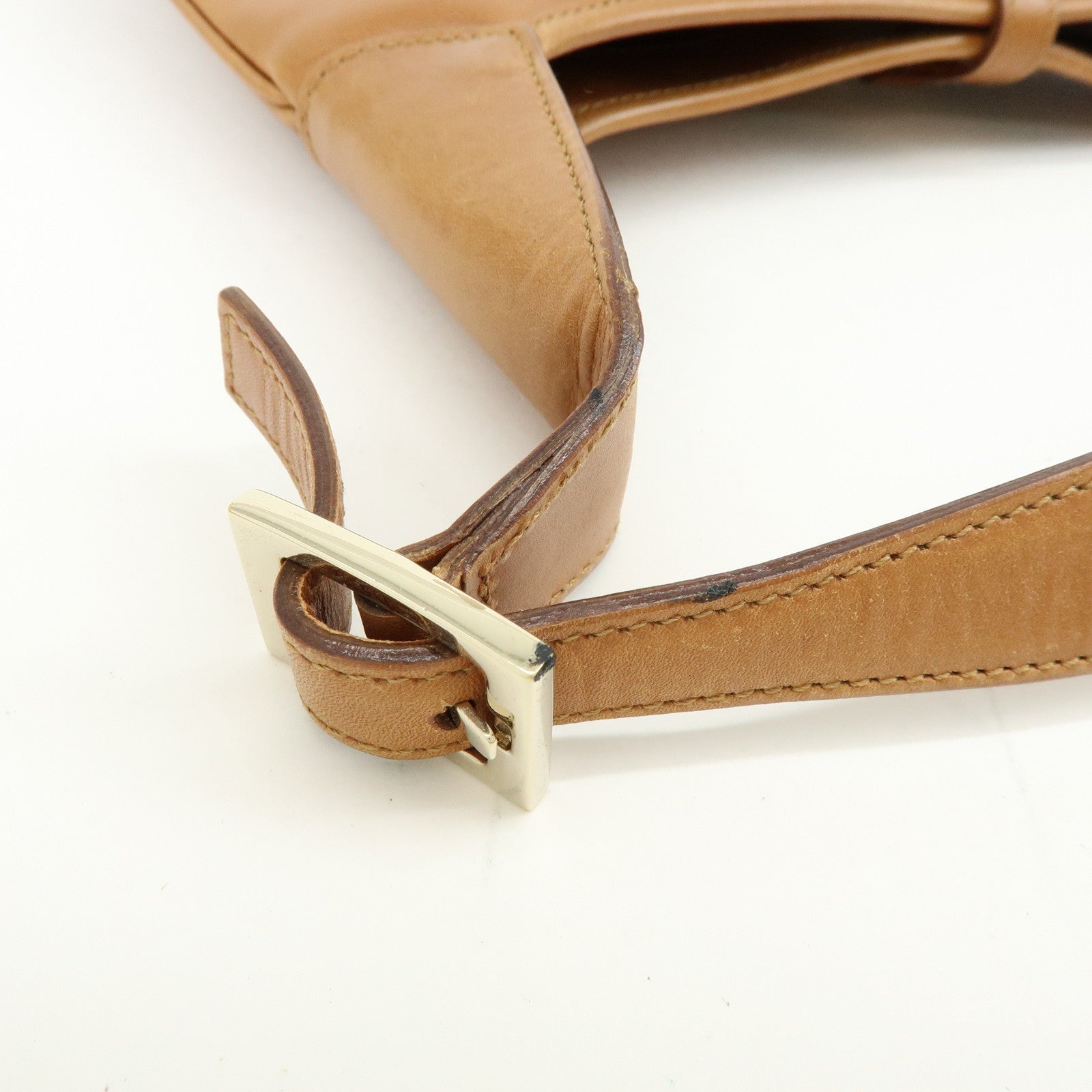 GUCCI Kandinsky Leather Shoulder Bag Hand Bag Brown 001.4057