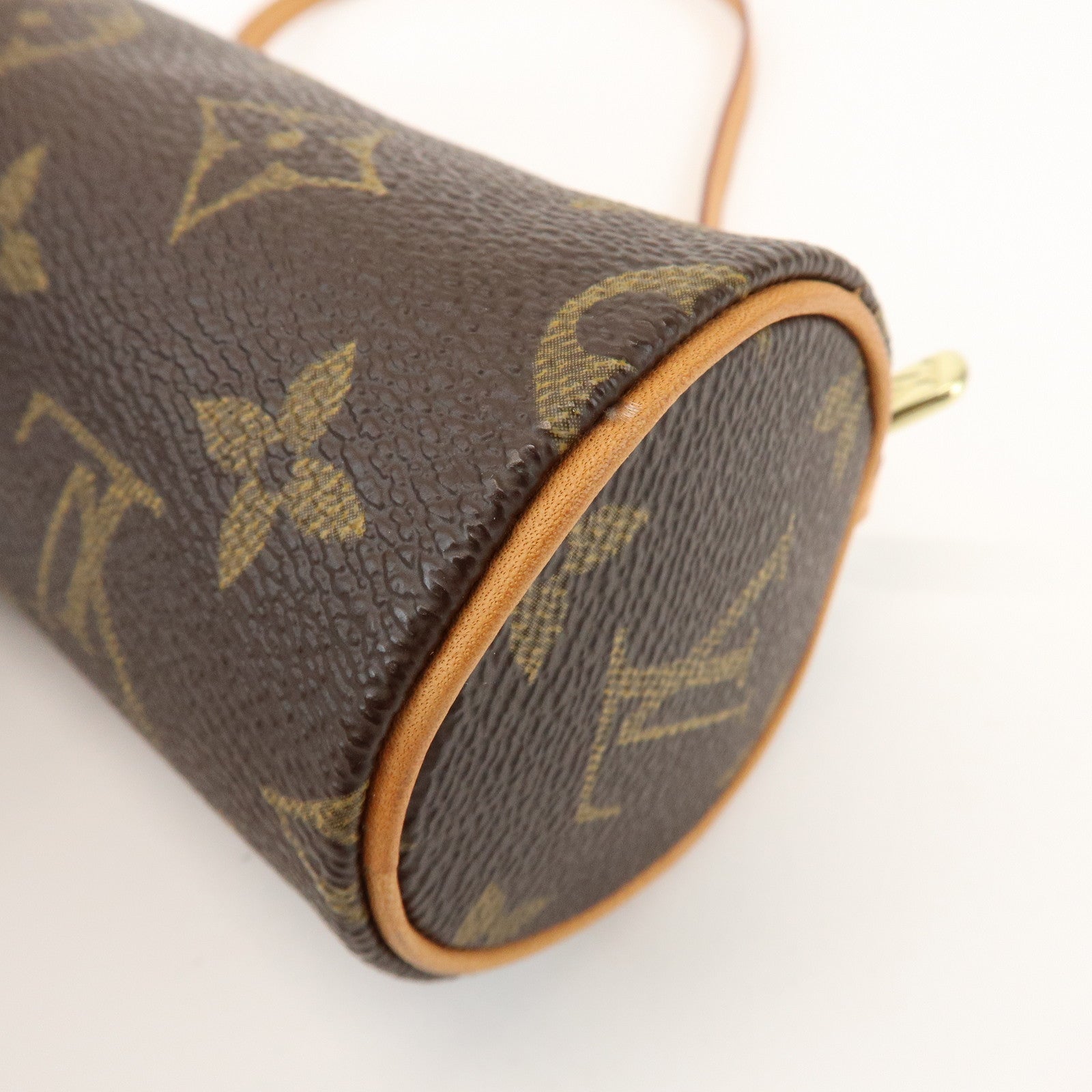 Louis Vuitton Monogram Mini Pouch for Papillon Bag Brown