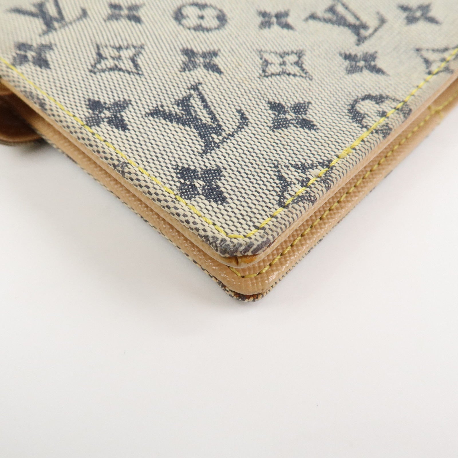 Louis Vuitton Monogram Mini Agenda PM Planner Cover Blue R20905