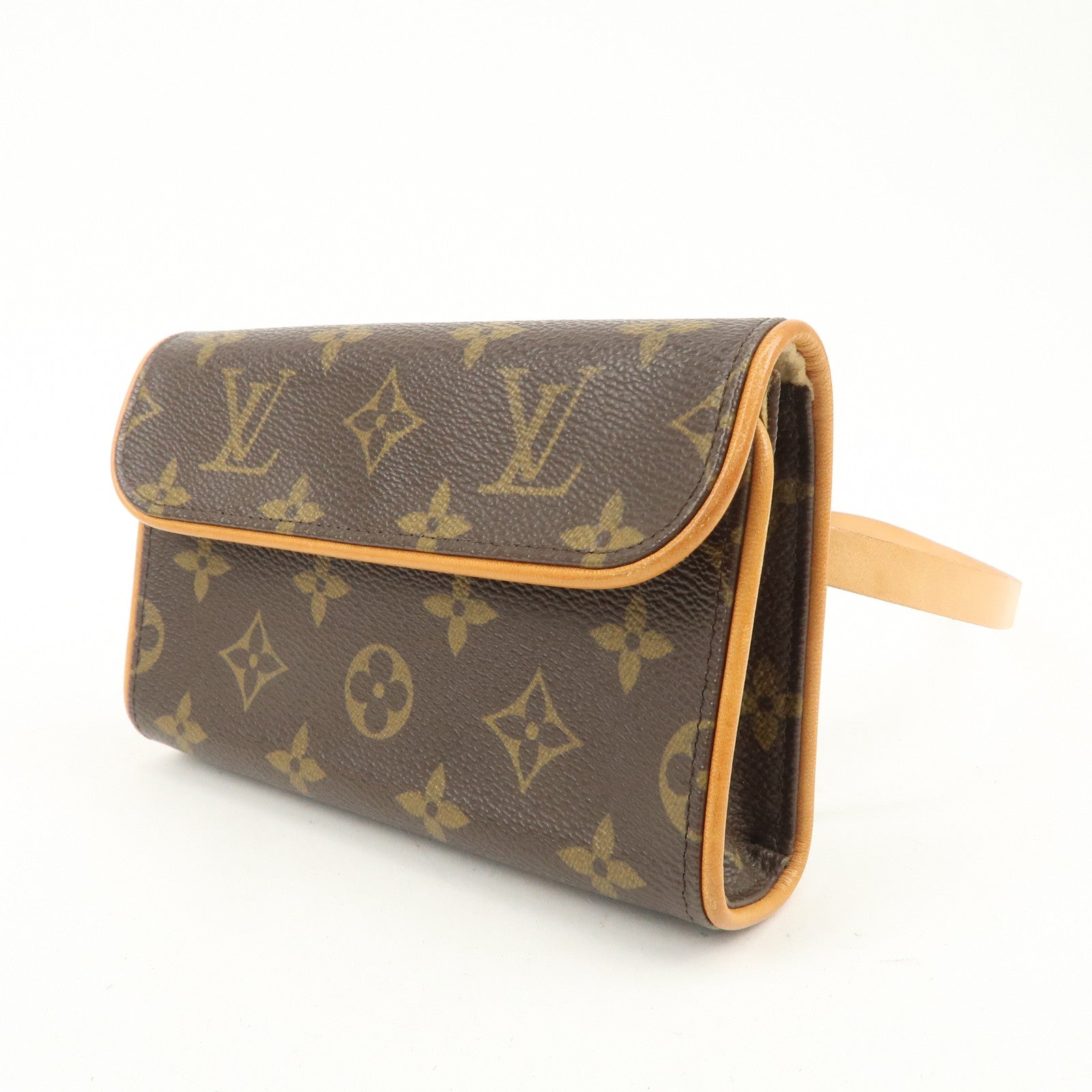 Louis Vuitton Monogram Pochette Florentine Waist Bag Belt M51855 Used