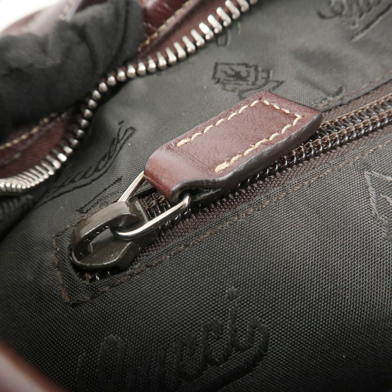 GUCCI Leather Shoulder Bag Crossbody Bag Bordeaux 190279 Used